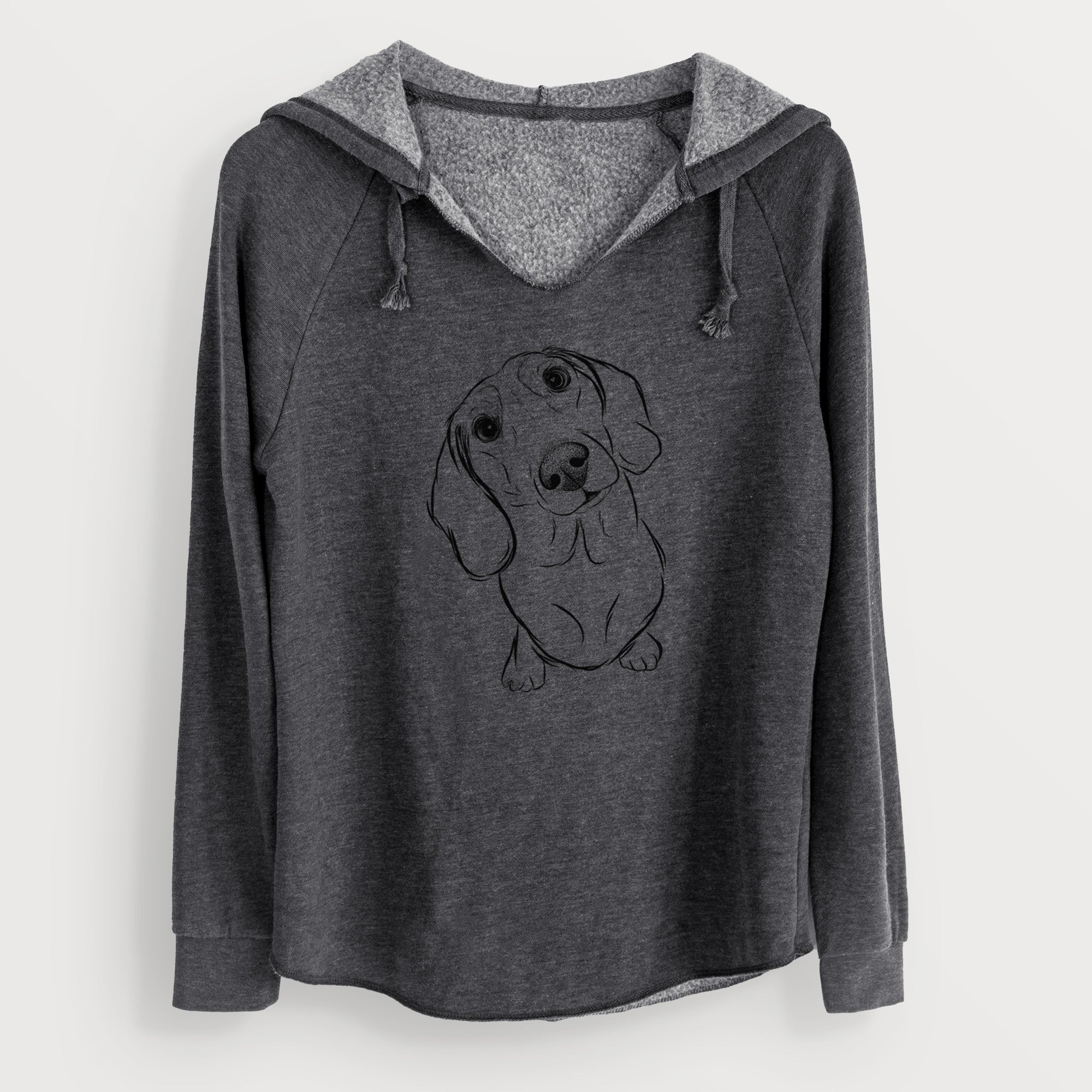 Bare Bill the Dachshund - Cali Wave Hooded Sweatshirt