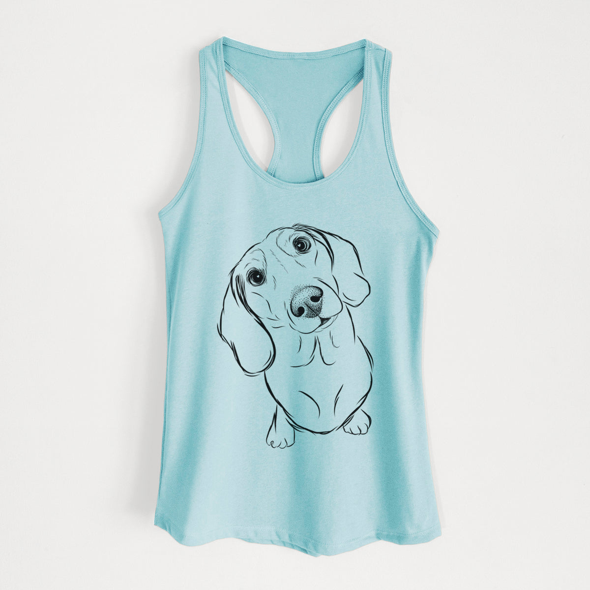 Bill the Dachshund - Women's Racerback Tanktop