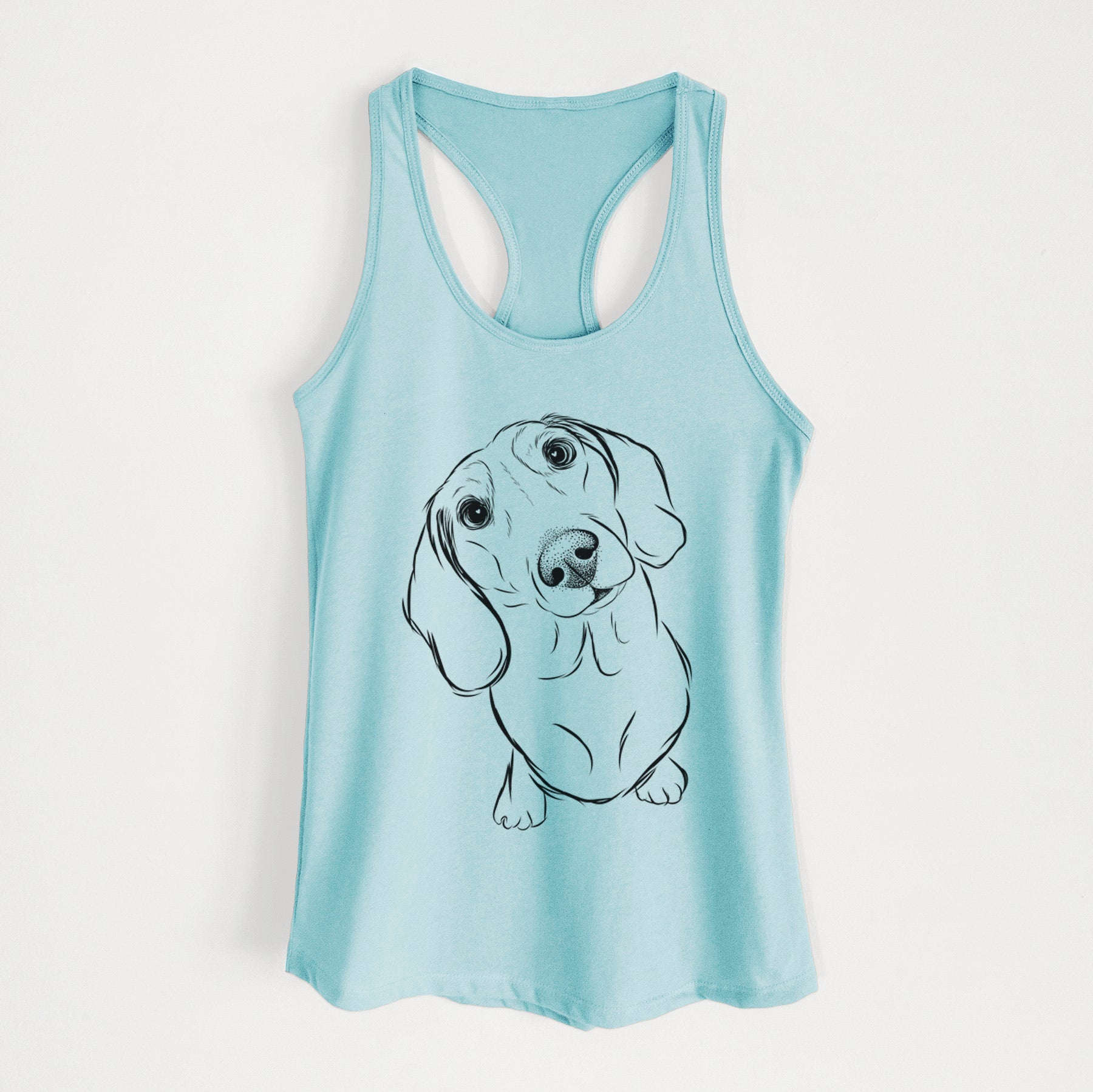 Bill the Dachshund - Women's Racerback Tanktop