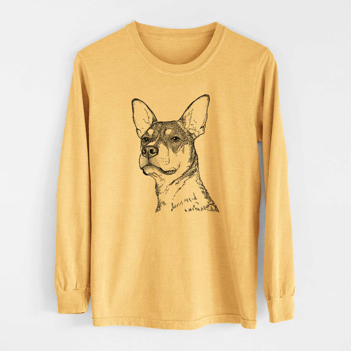 Bare Bill the Heeler Mix - Heavyweight 100% Cotton Long Sleeve