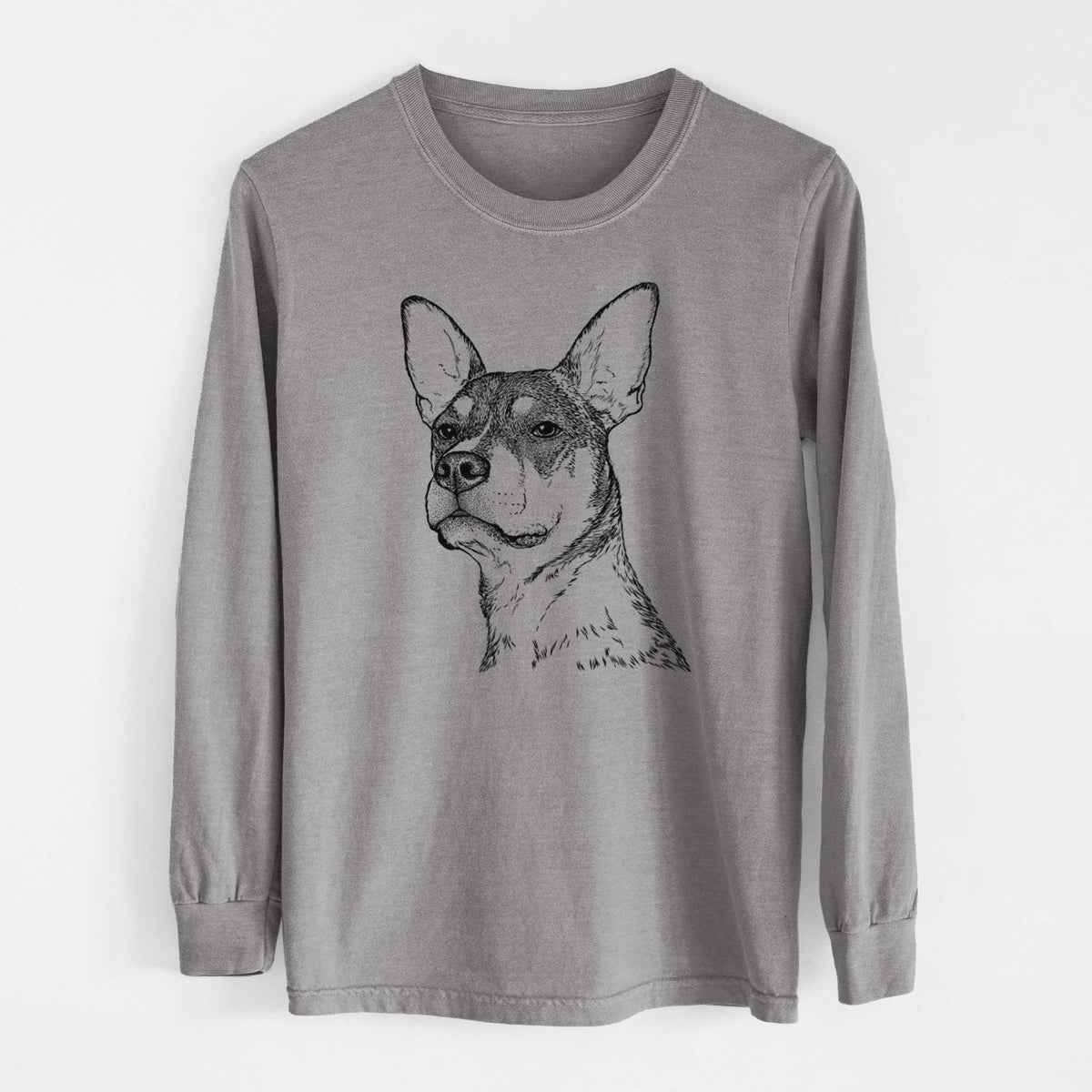 Bare Bill the Heeler Mix - Heavyweight 100% Cotton Long Sleeve