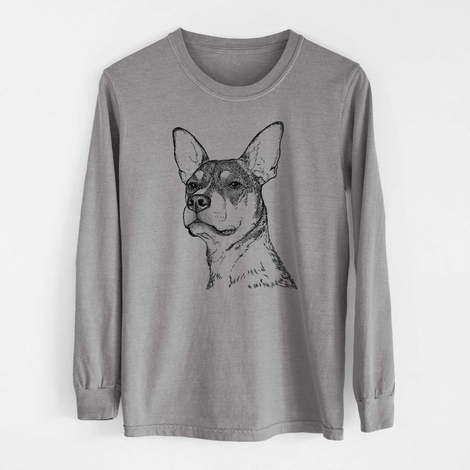 Bare Bill the Heeler Mix - Heavyweight 100% Cotton Long Sleeve