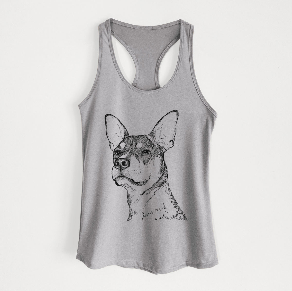 Bill the Heeler Mix - Women&#39;s Racerback Tanktop