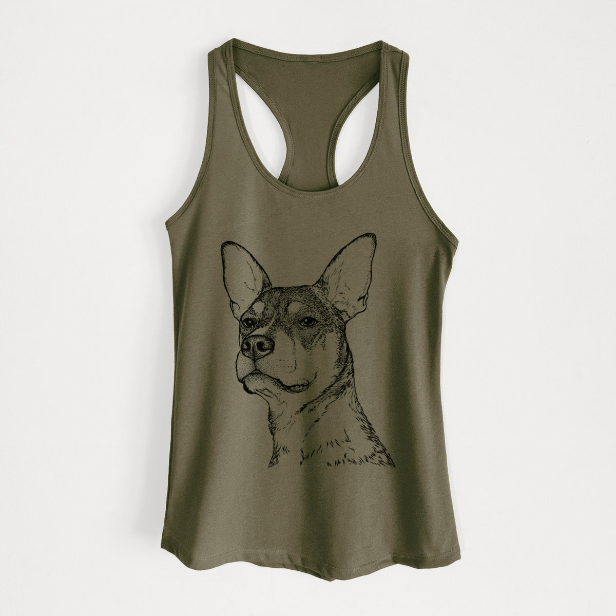 Bill the Heeler Mix - Women's Racerback Tanktop