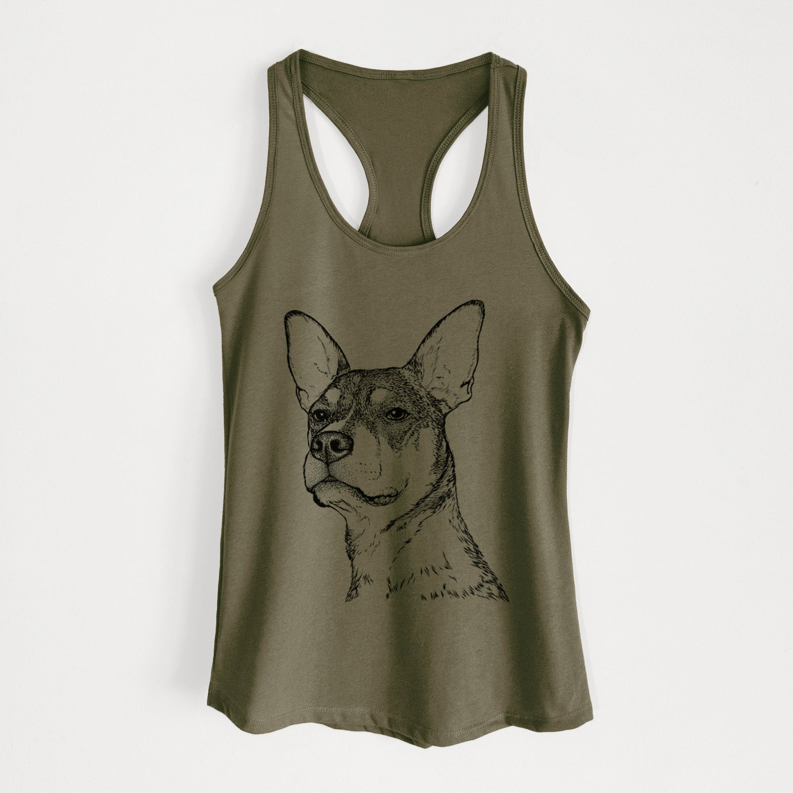 Bill the Heeler Mix - Women's Racerback Tanktop