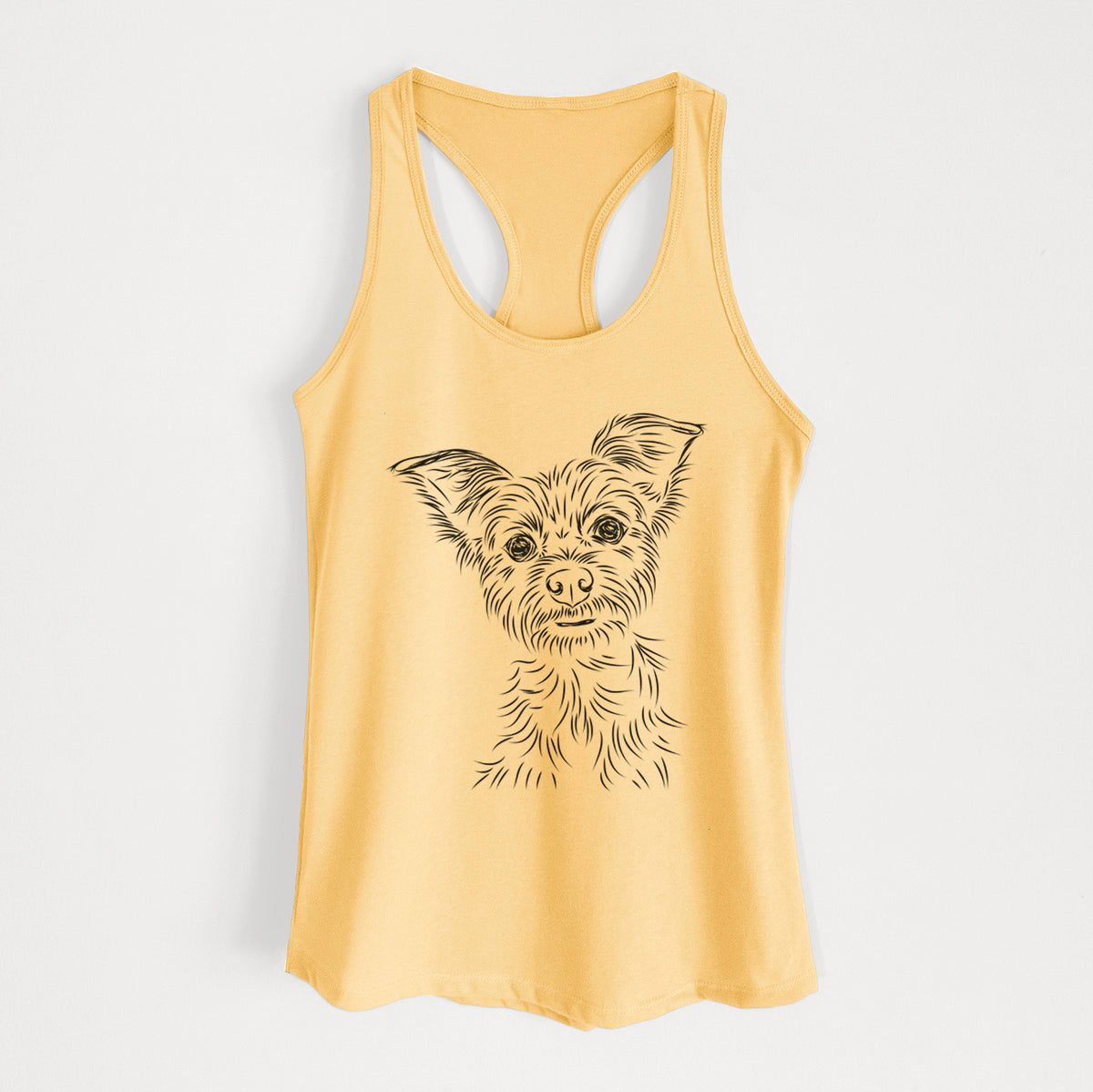 Bingo the Yorkshire Terrier - Women's Racerback Tanktop