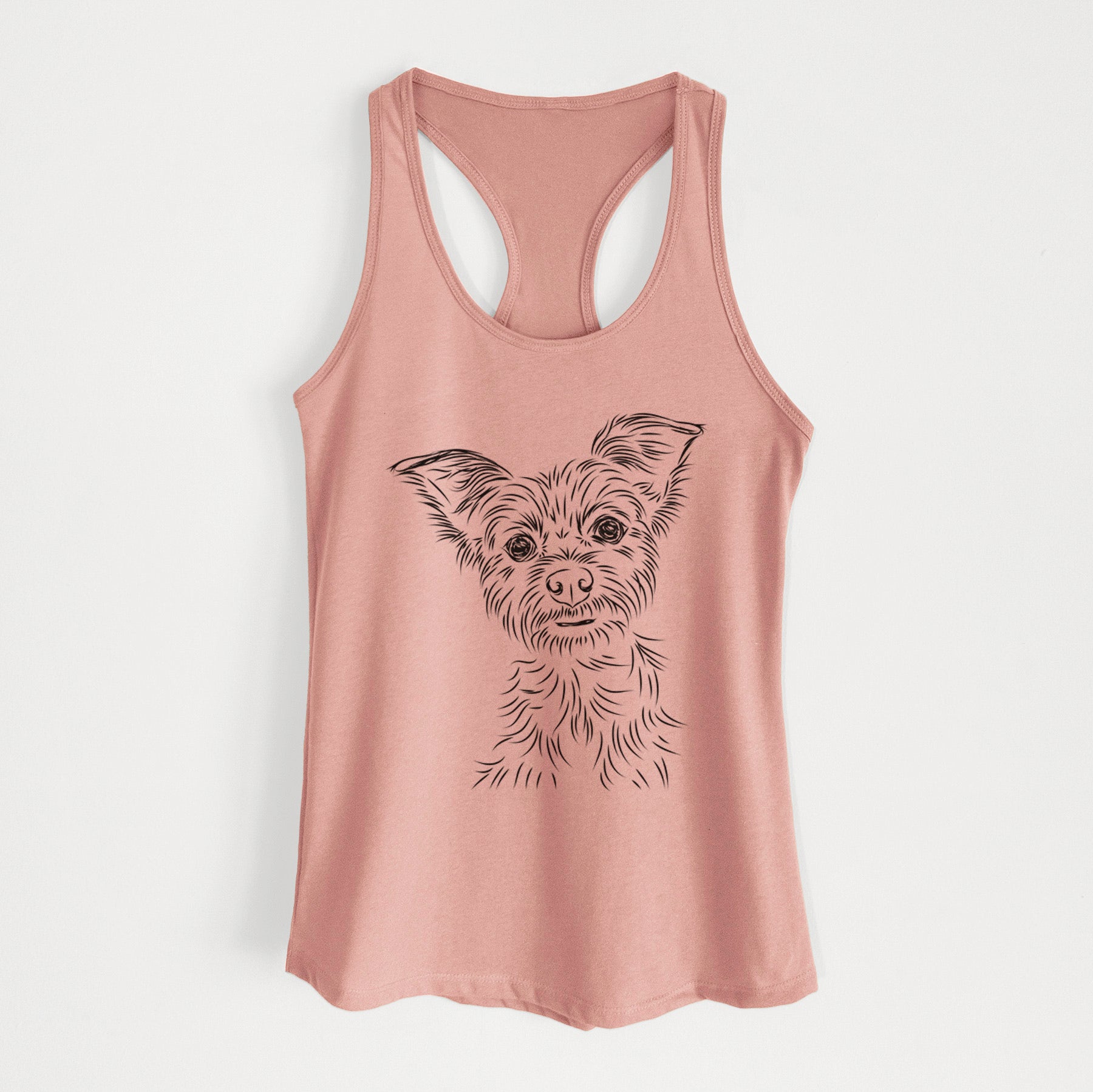 Bingo the Yorkshire Terrier - Women's Racerback Tanktop