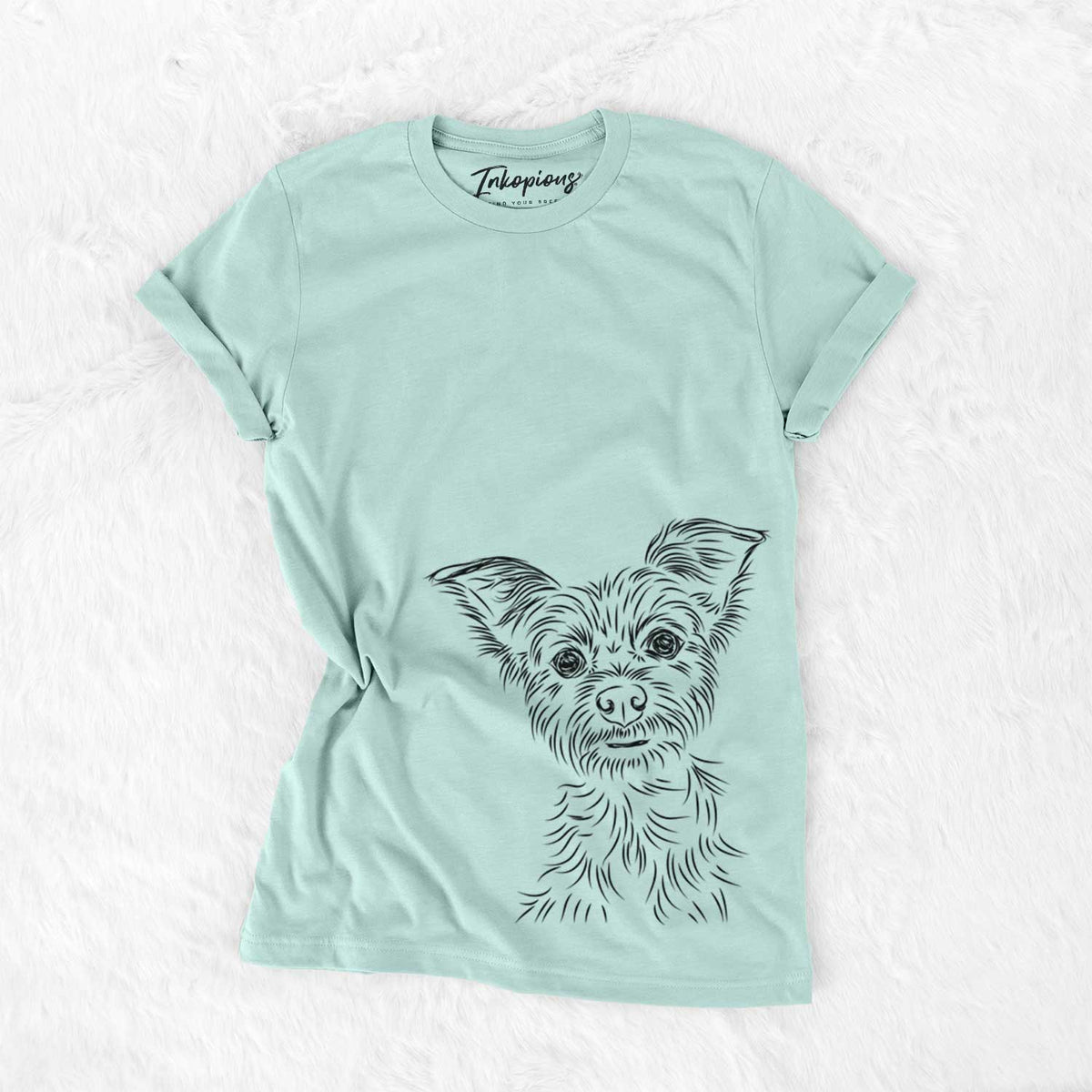 Bare Bingo the Yorkshire Terrier - Unisex Crewneck
