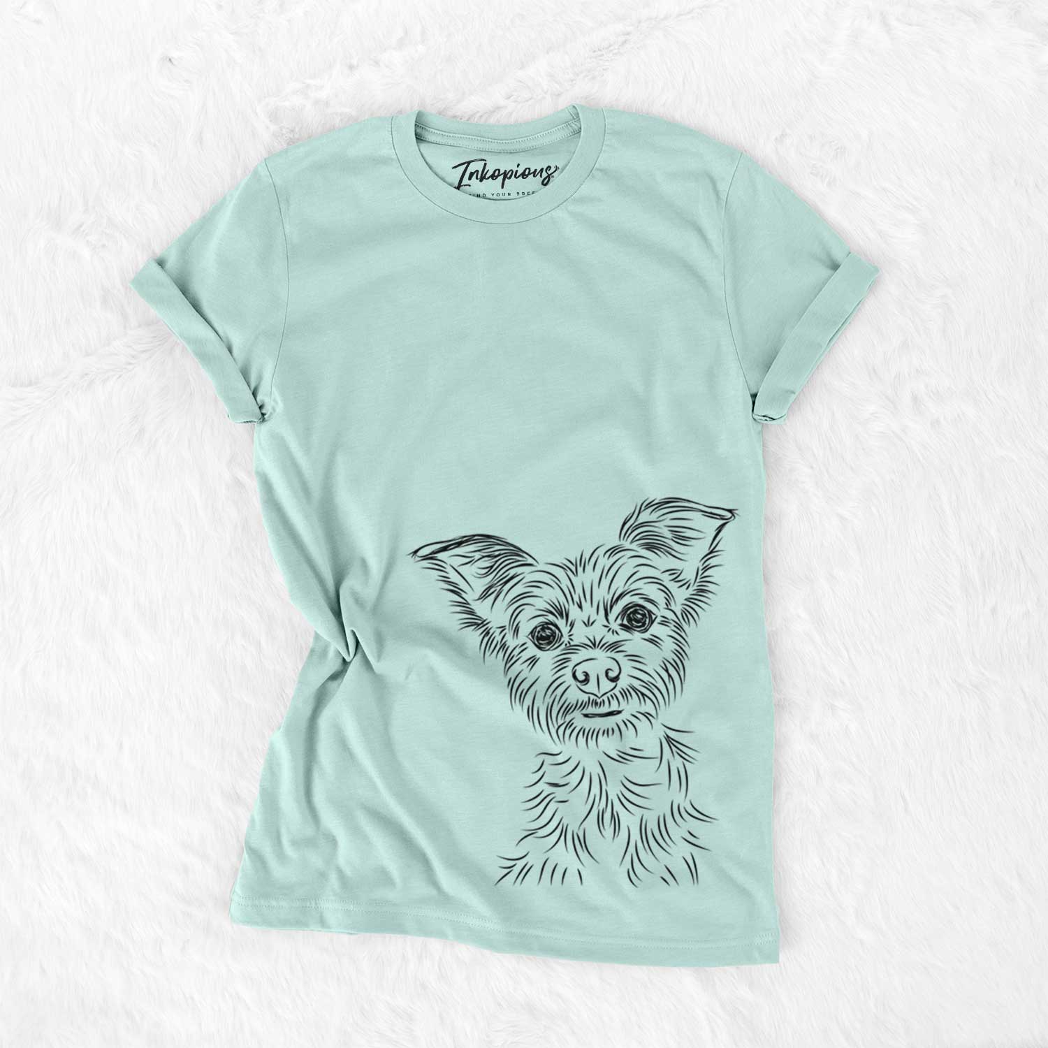 Bare Bingo the Yorkshire Terrier - Unisex Crewneck