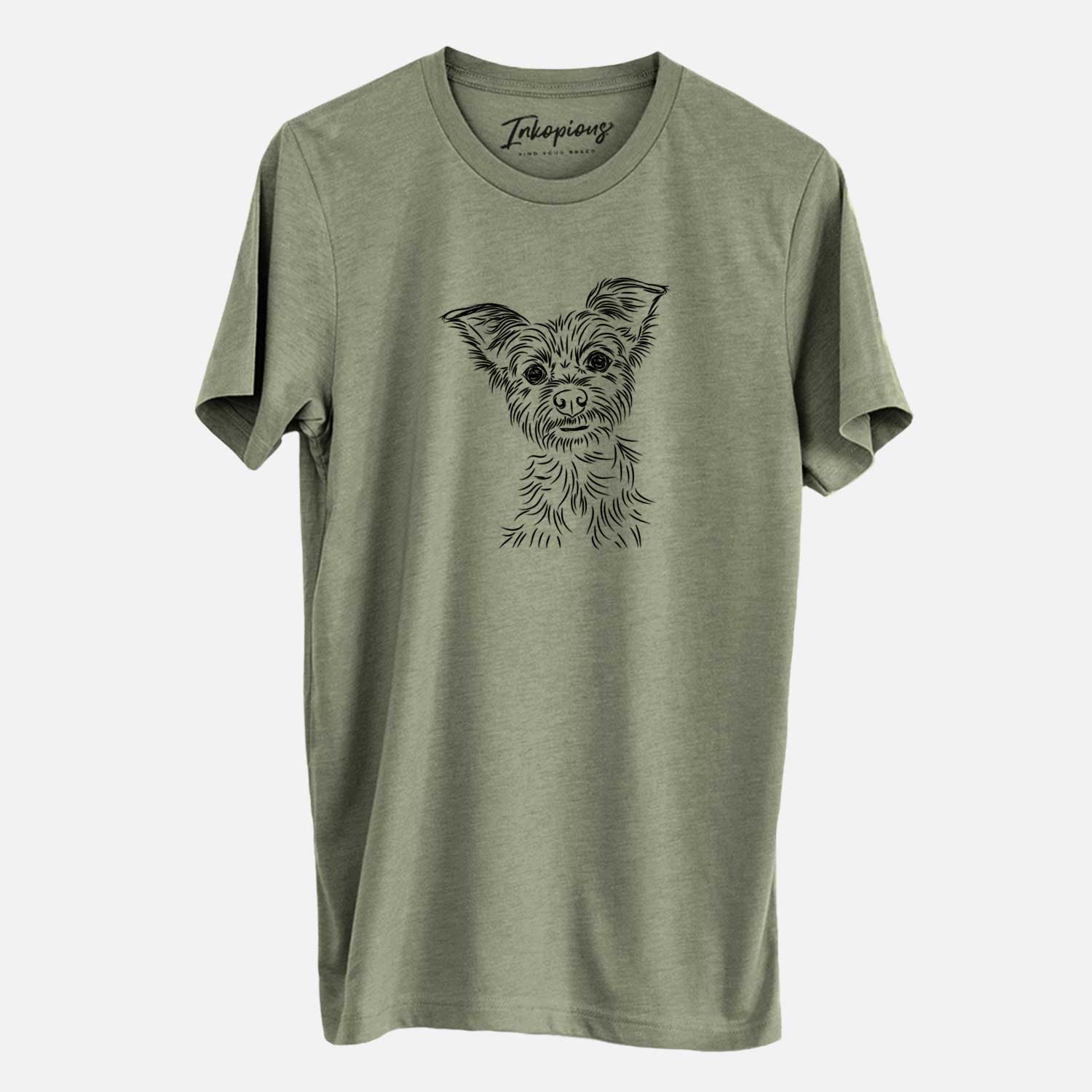 Bare Bingo the Yorkshire Terrier - Unisex Crewneck