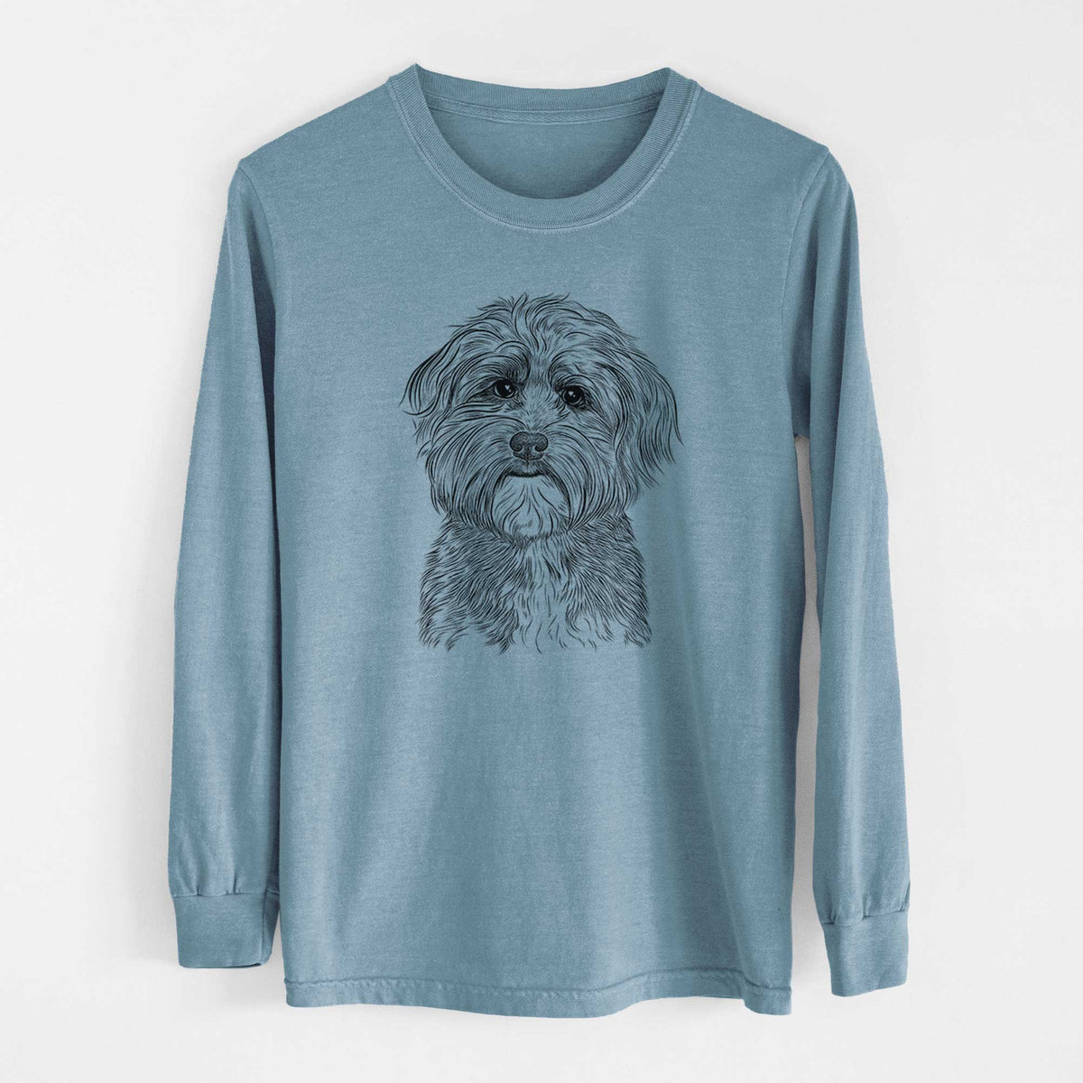 Bare Bingo the Mixed Breed - Heavyweight 100% Cotton Long Sleeve