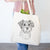 Birdee the Schnauzer Mix - Tote Bag