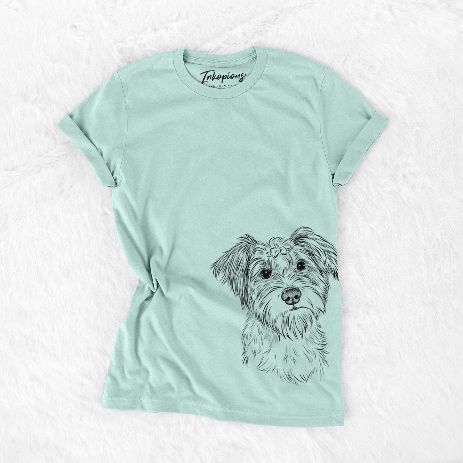 Bare Birdee the Schnauzer Mix - Unisex Crewneck