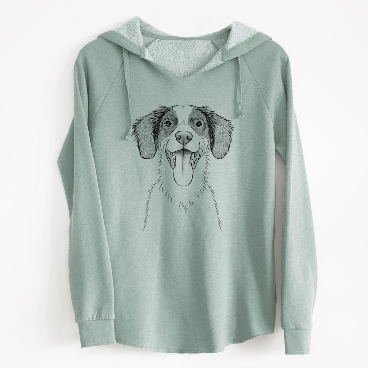 Bare Birdie the Brittany - Cali Wave Hooded Sweatshirt