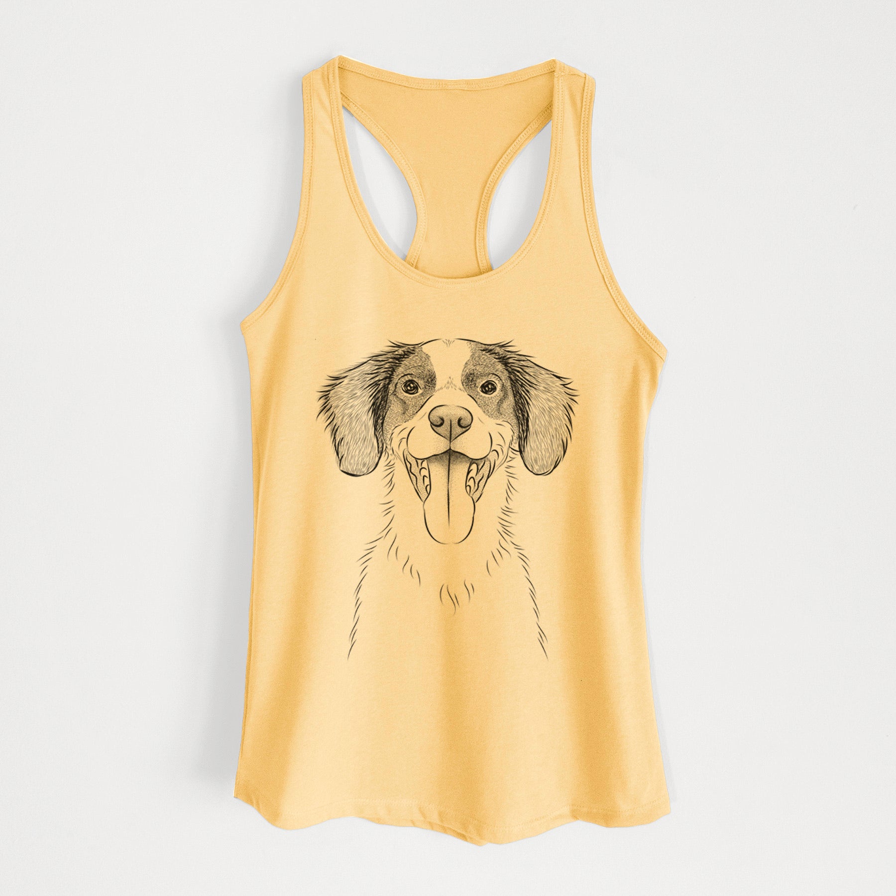 Birdie the Brittany - Women's Racerback Tanktop