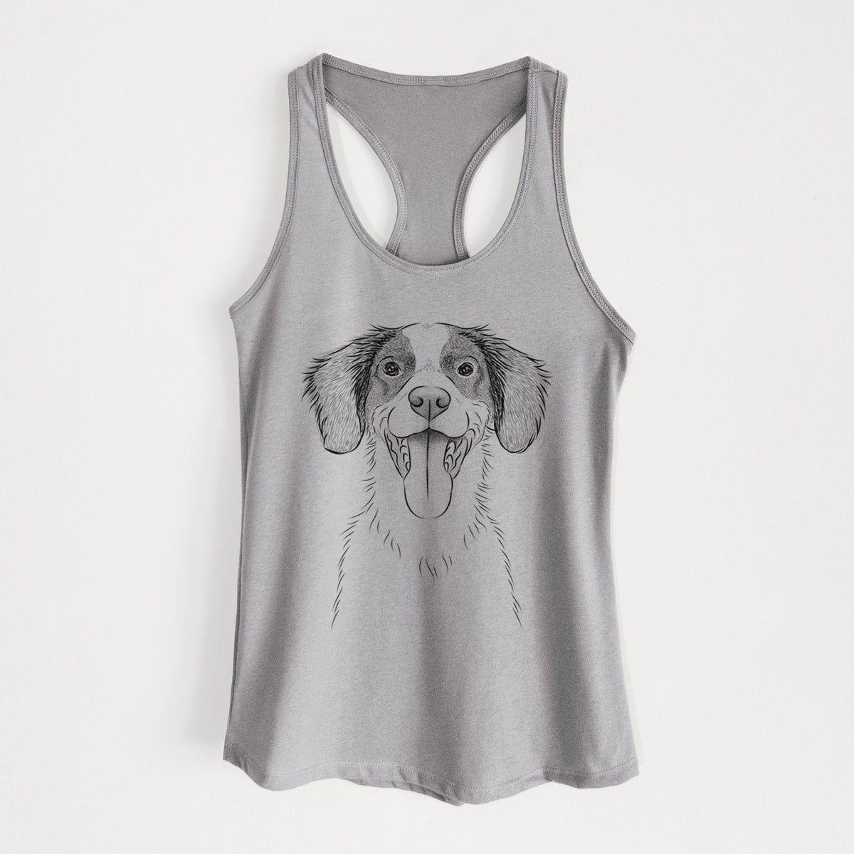 Birdie the Brittany - Women&#39;s Racerback Tanktop