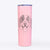 Blaze the Bernese Mountain Dog - 20oz Skinny Tumbler