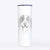 Blaze the Bernese Mountain Dog - 20oz Skinny Tumbler