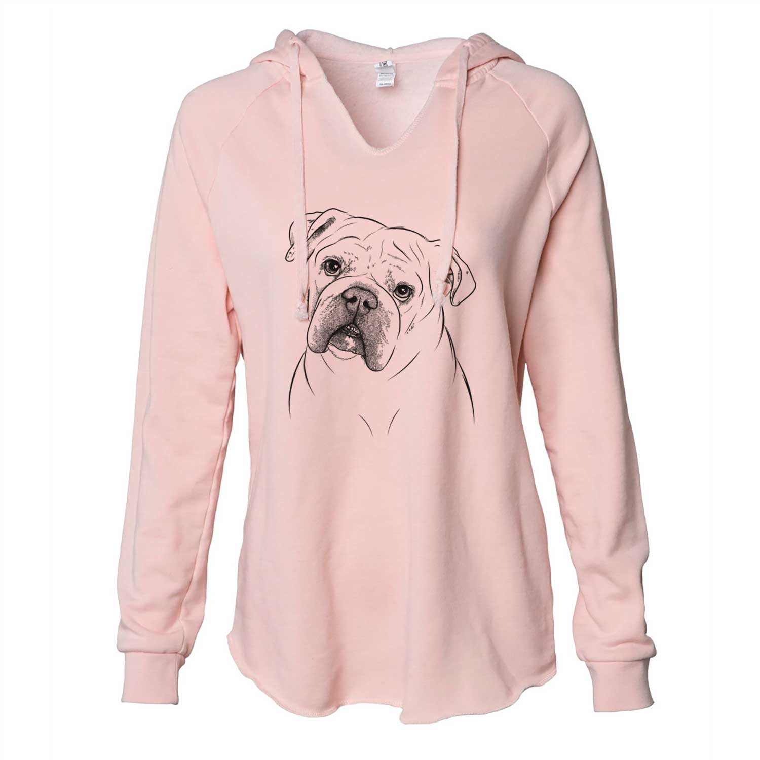 Blossom the English Bulldog - Cali Wave Hooded Sweatshirt