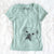 Bare Blossom the English Bulldog - Women's V-neck Shirt