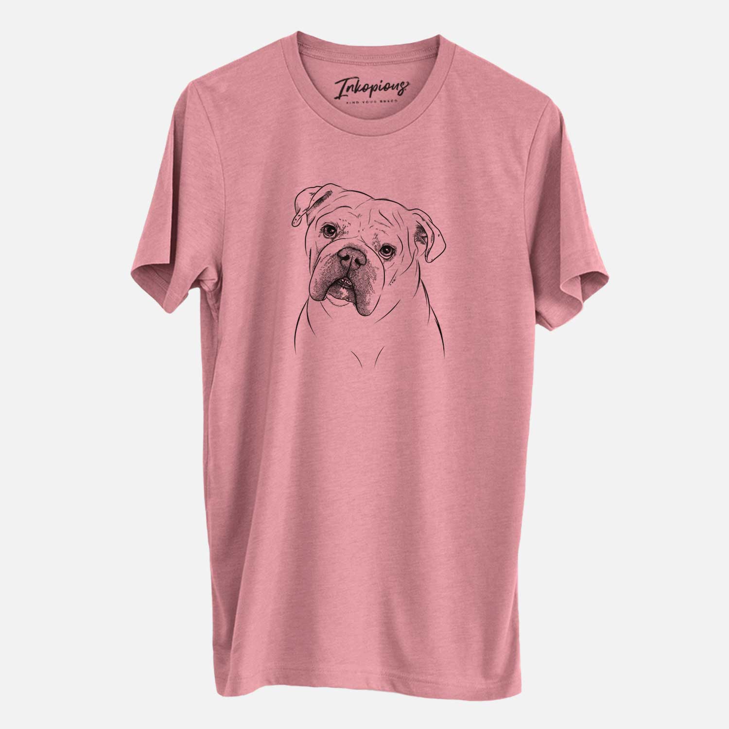 Bare Blossom the English Bulldog - Unisex Crewneck