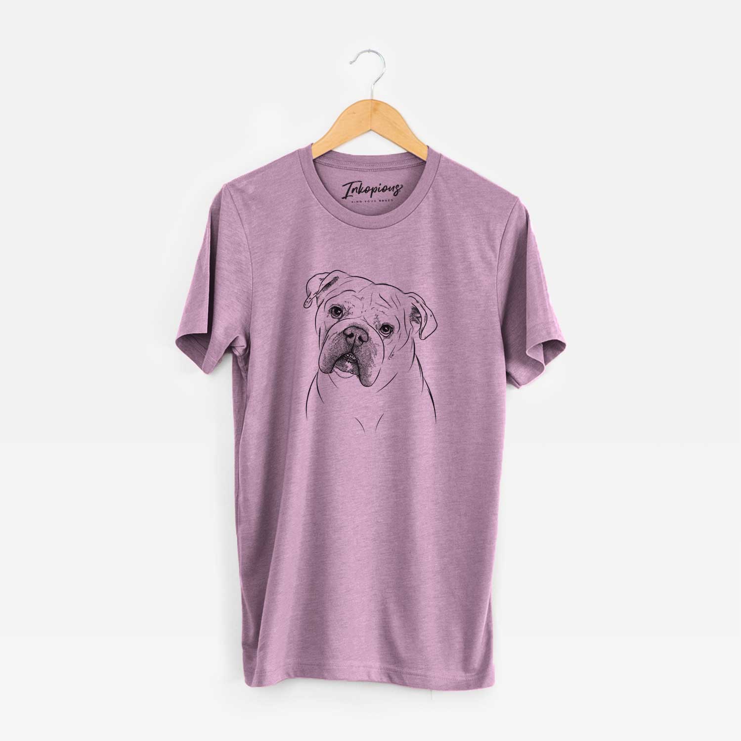 Bare Blossom the English Bulldog - Unisex Crewneck