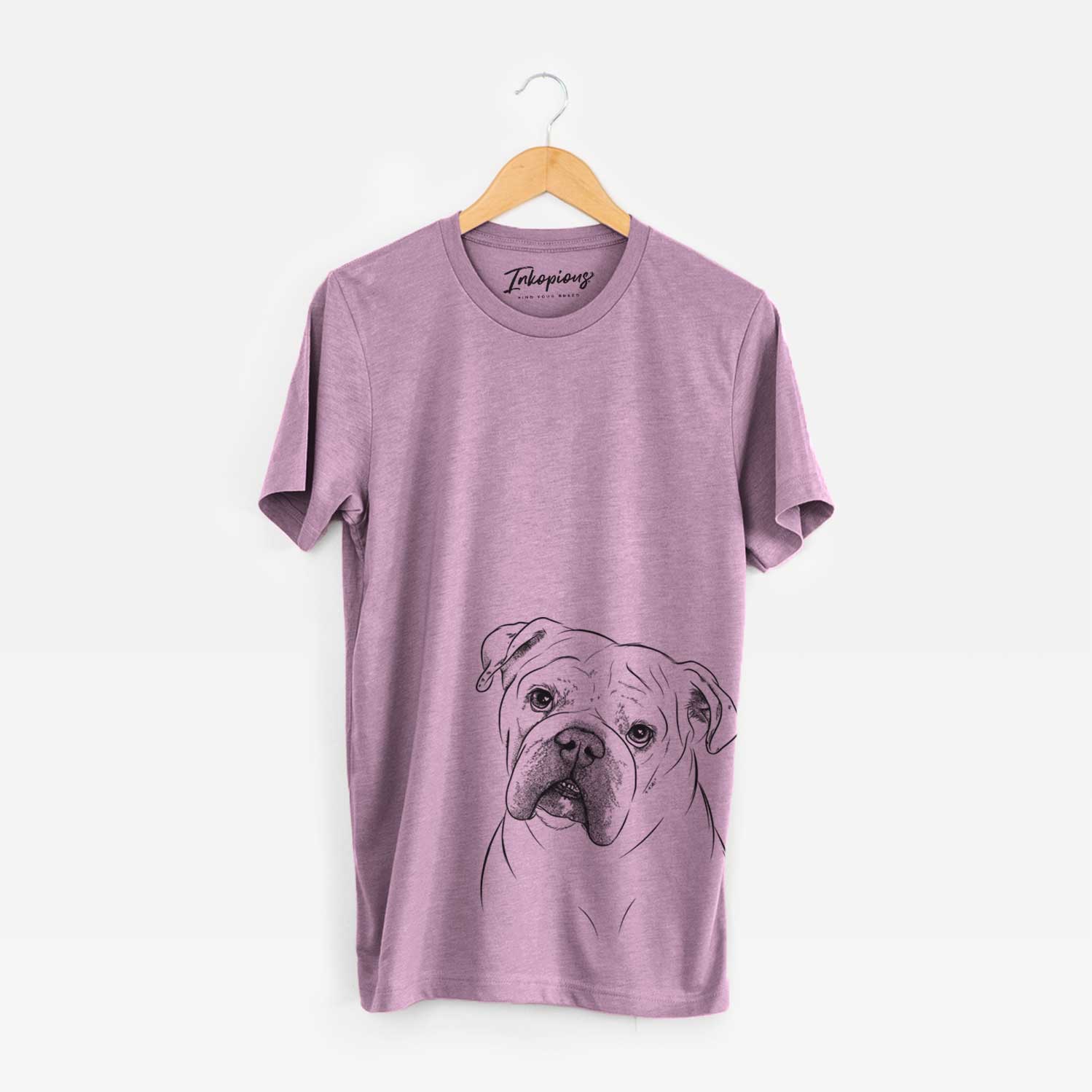 Blossom the English Bulldog - Bella Canvas Unisex Crewneck