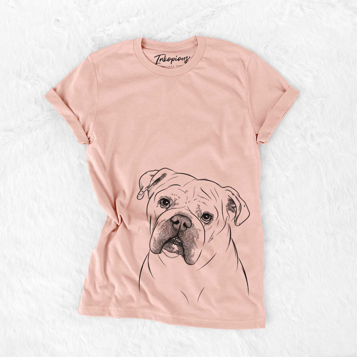 Blossom the English Bulldog - Bella Canvas Unisex Crewneck