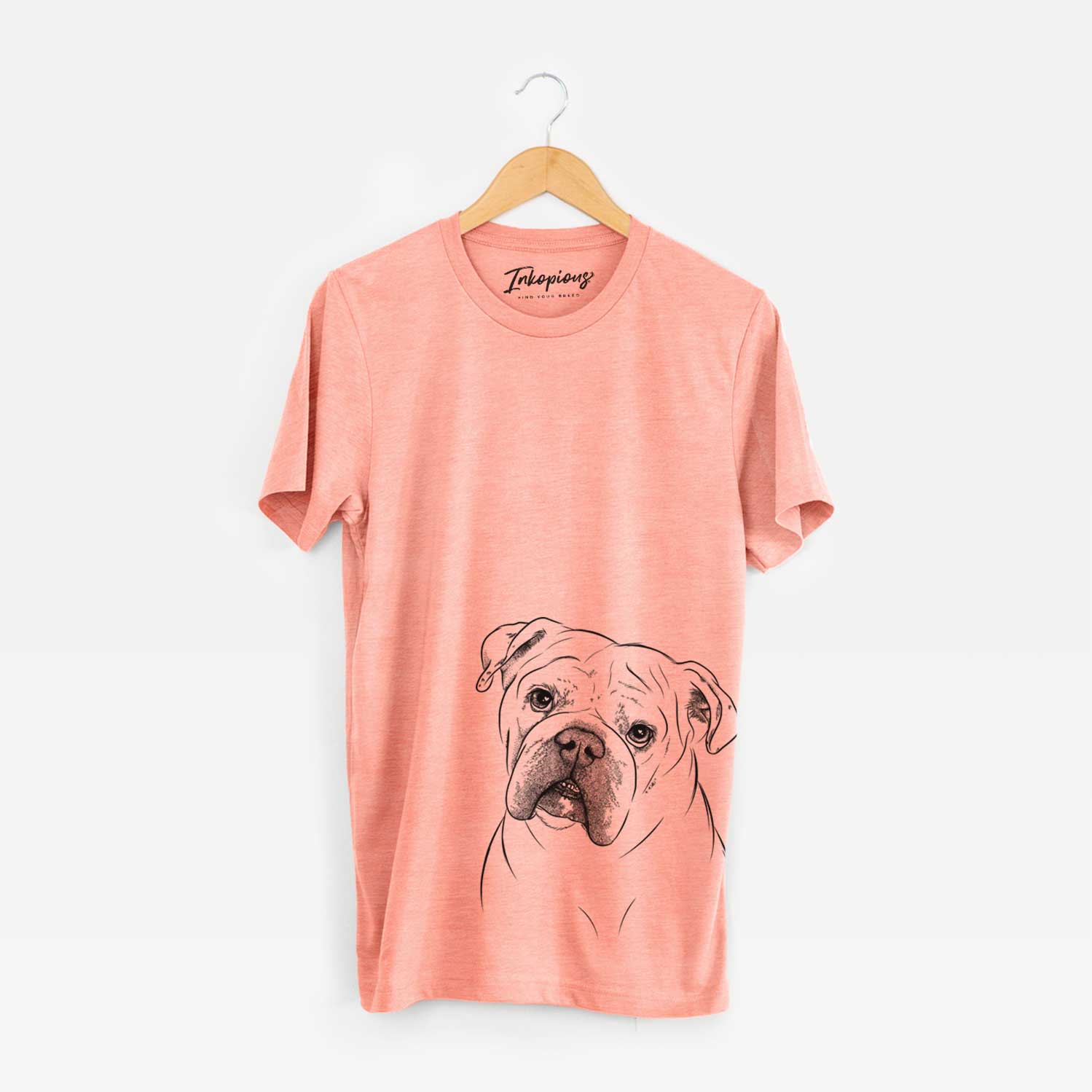 Blossom the English Bulldog - Bella Canvas Unisex Crewneck