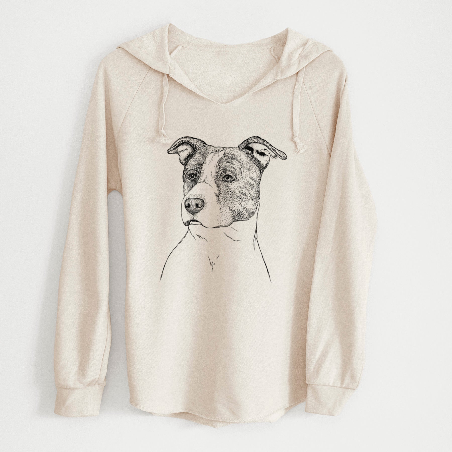 Bare Blu the Pitbull - Cali Wave Hooded Sweatshirt