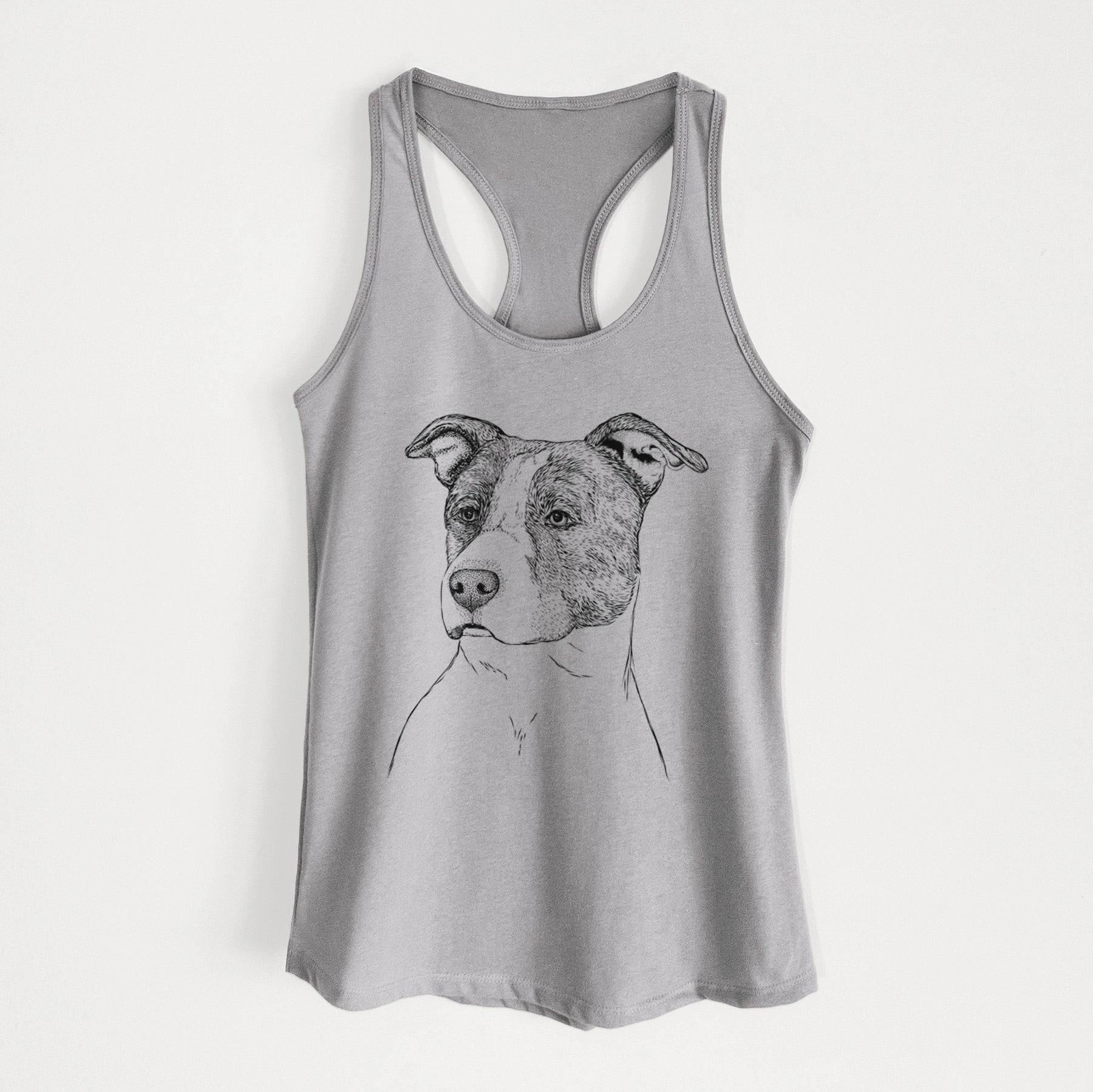 Blu the Pitbull - Women's Racerback Tanktop