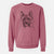 Bare Bo the American Akita - Unisex Pigment Dyed Crew Sweatshirt