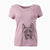 Bare Bo the American Akita - Women's V-neck Shirt