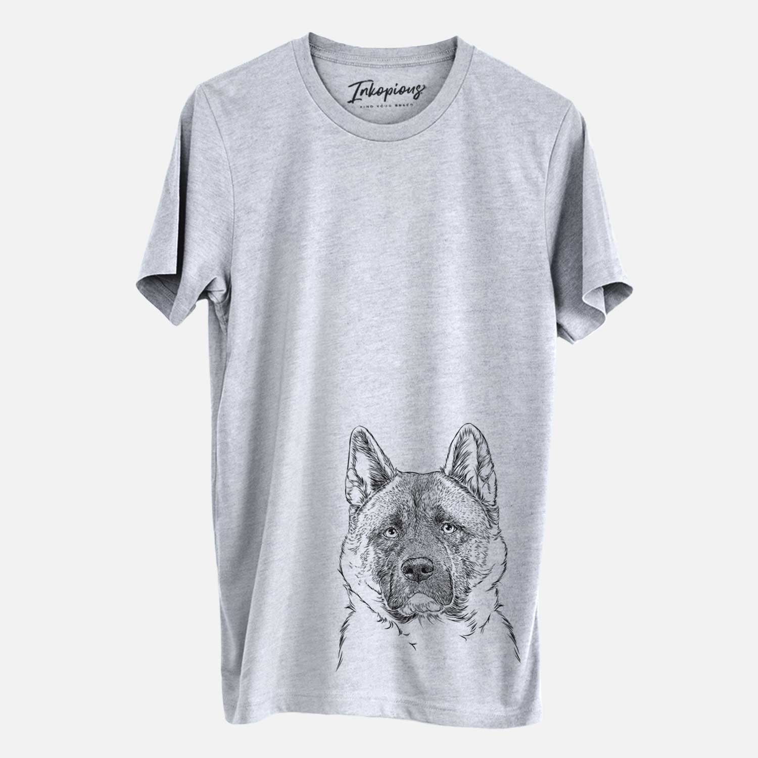 Bare Bo the American Akita - Unisex Crewneck