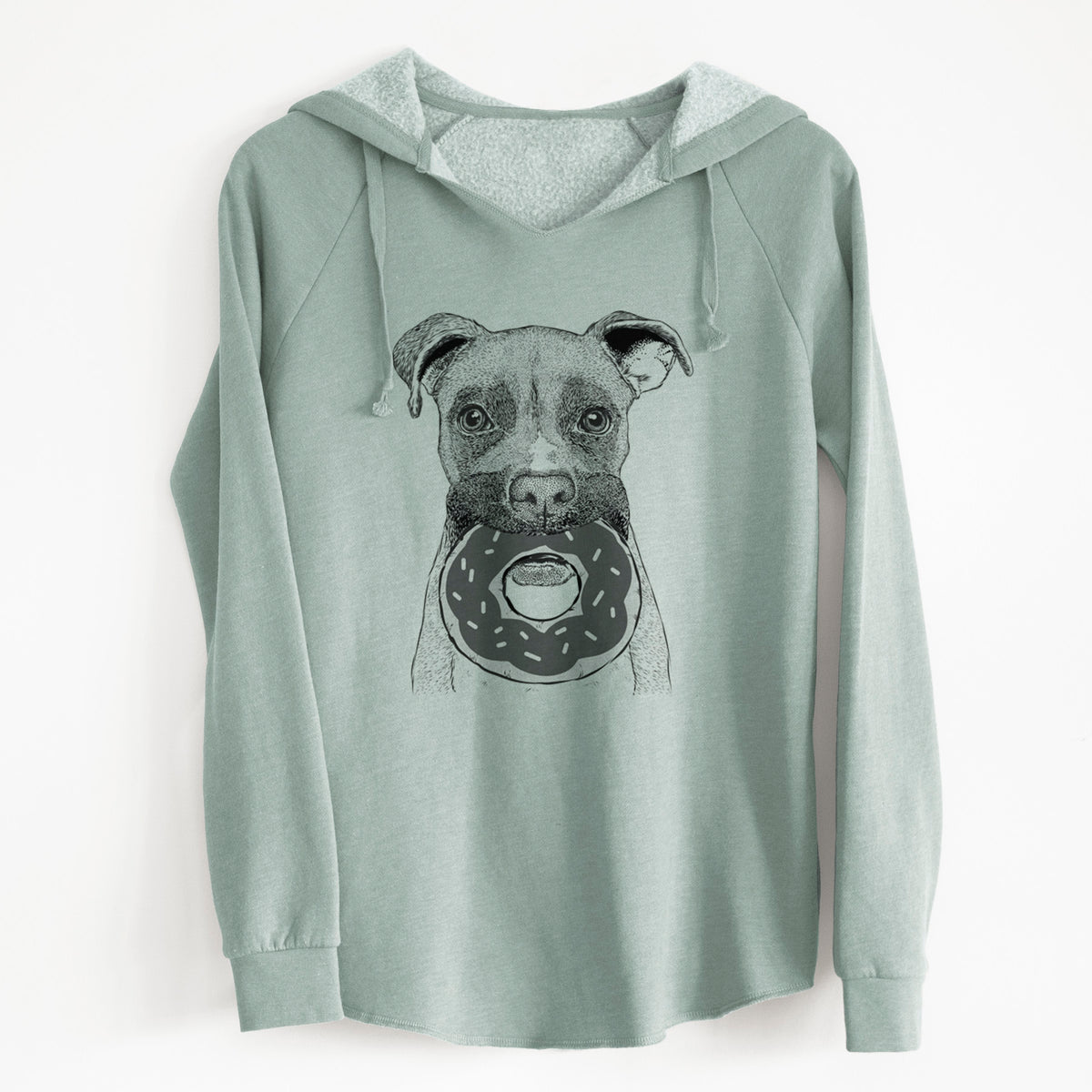 Bare Bo the Boxer - Cali Wave Hooded Sweatshirt