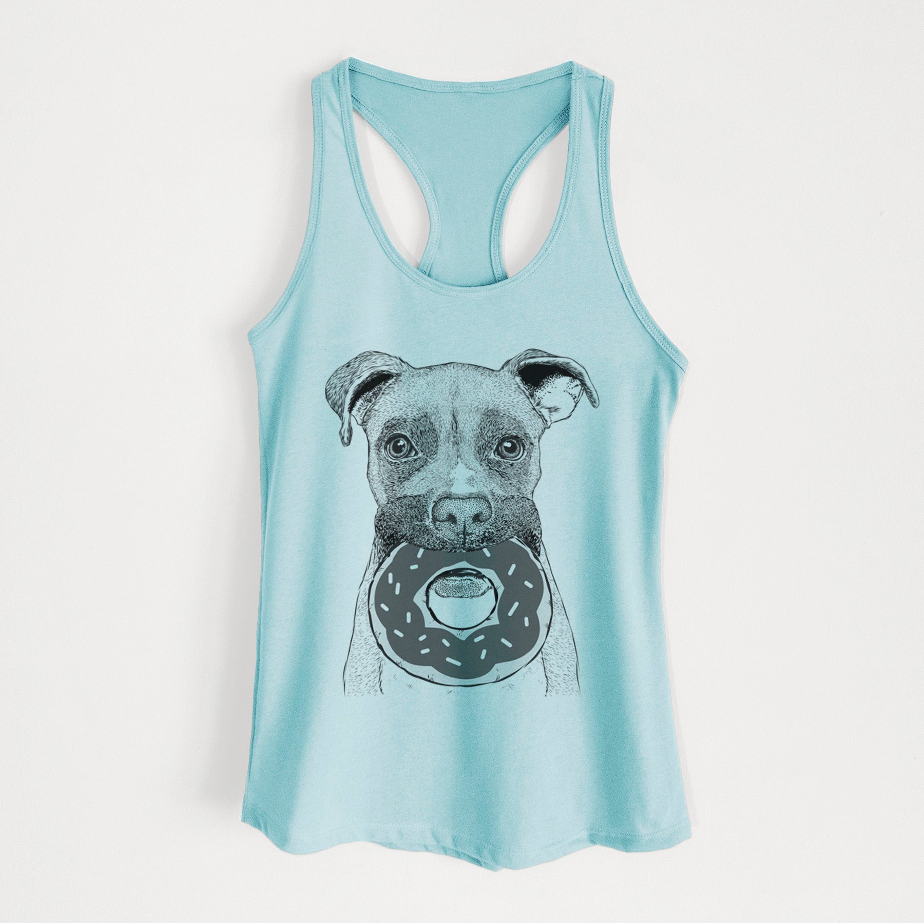 Bo the Boxer - Women's Racerback Tanktop