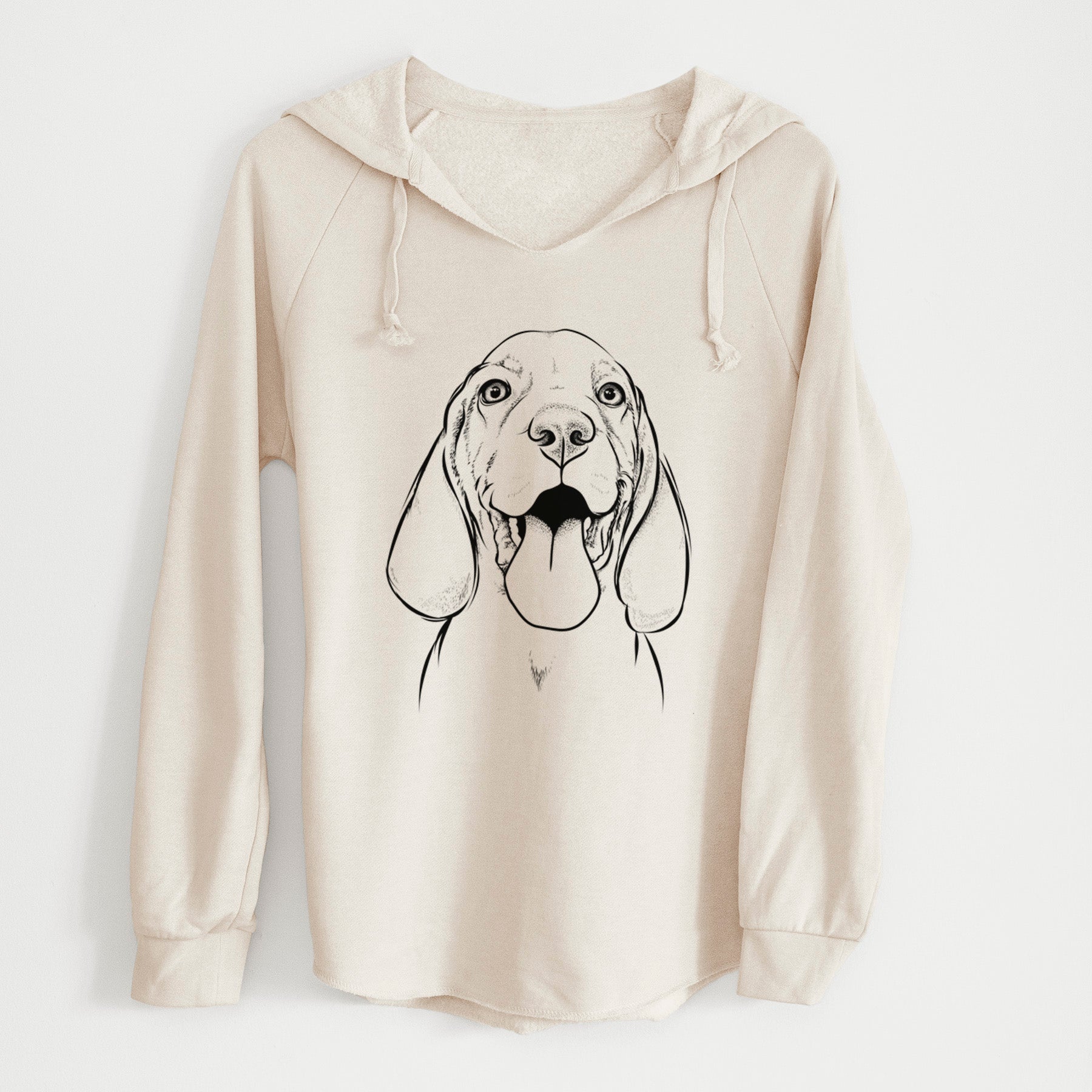 Bare Bodi the Vizsla - Cali Wave Hooded Sweatshirt