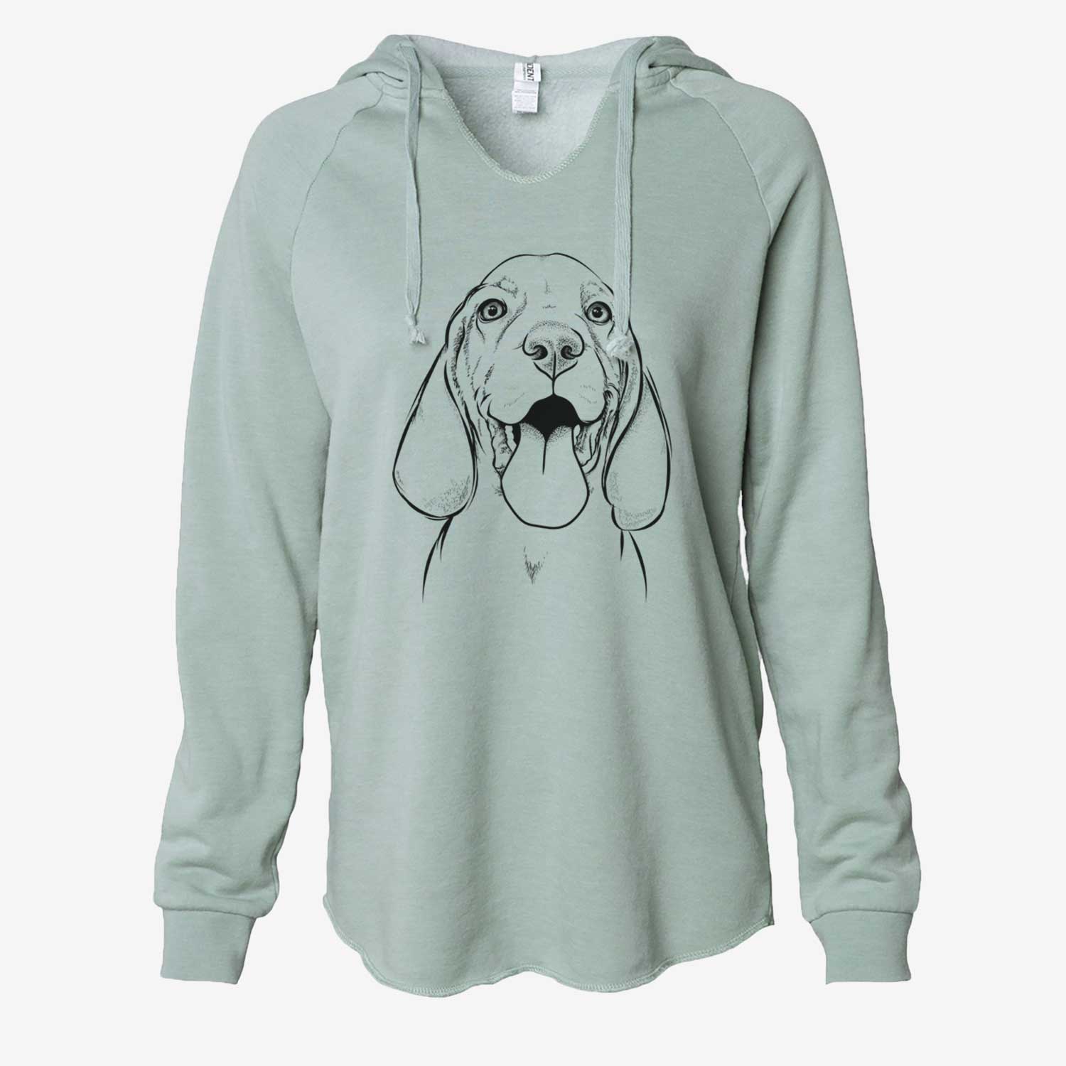 Bodi the Vizsla - Cali Wave Hooded Sweatshirt