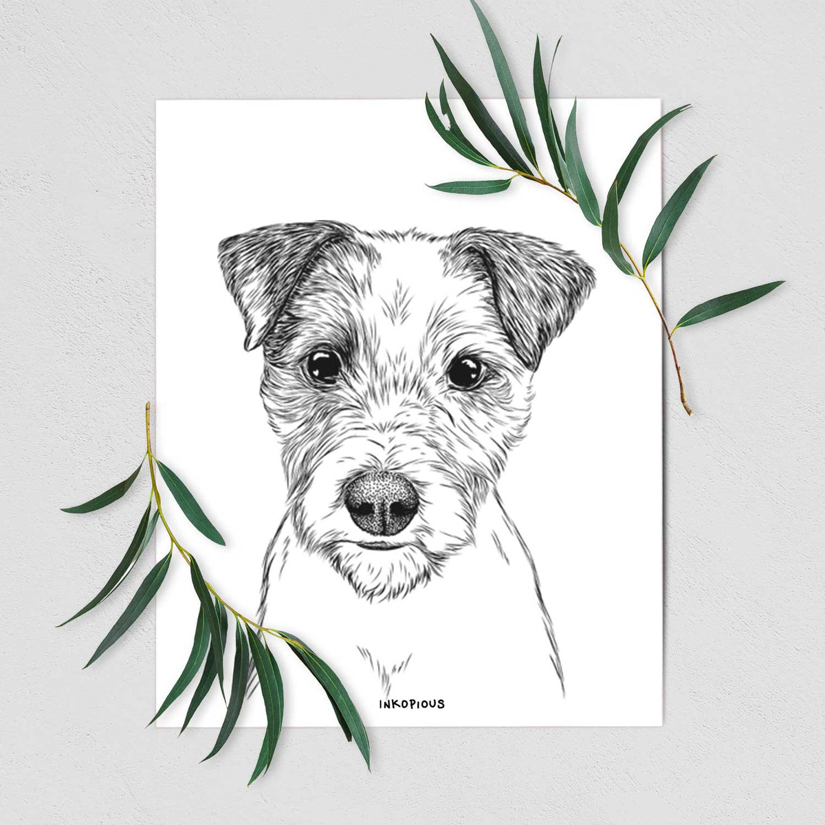 Bogart the Parsons Russell Terrier Art Print