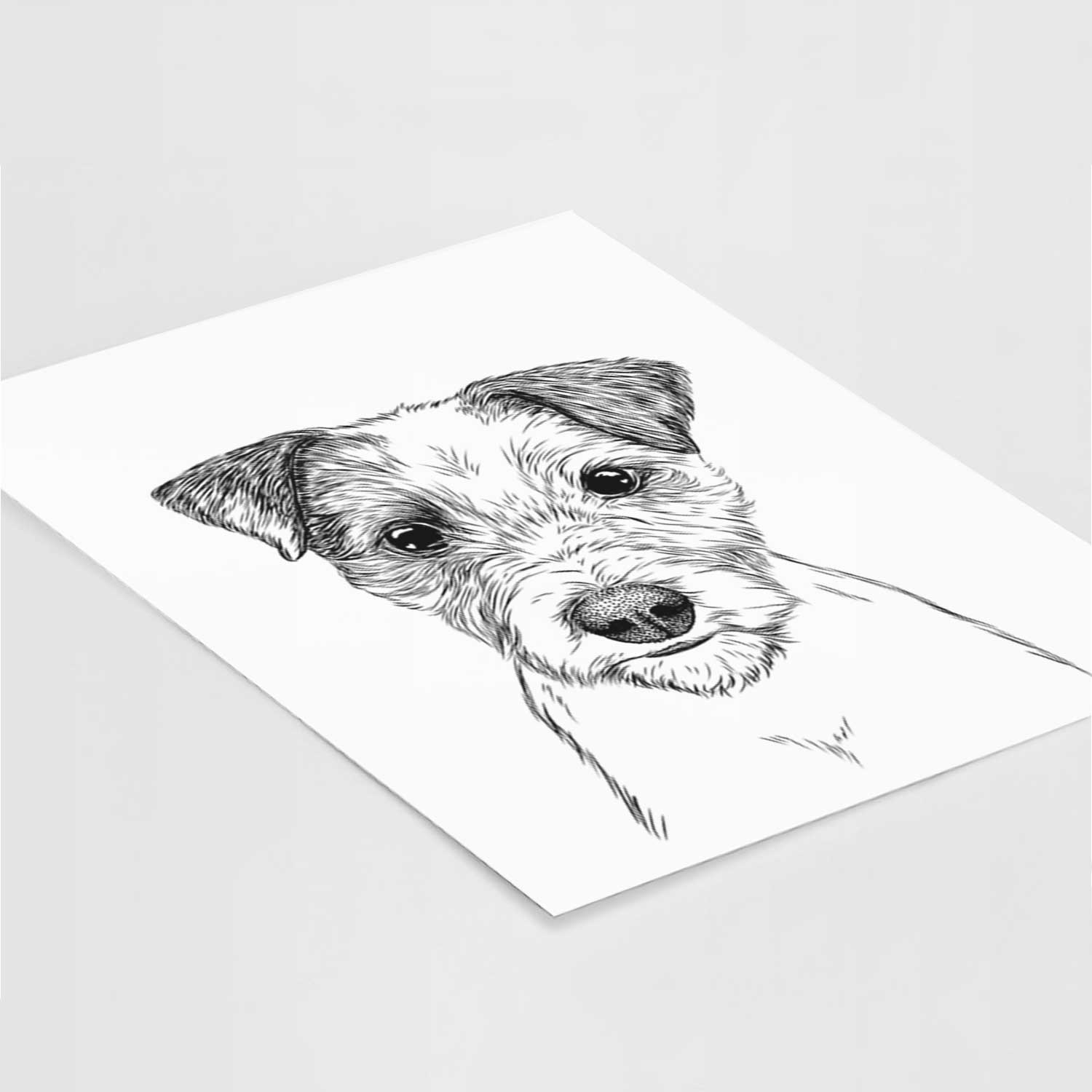 Bogart the Parsons Russell Terrier Art Print