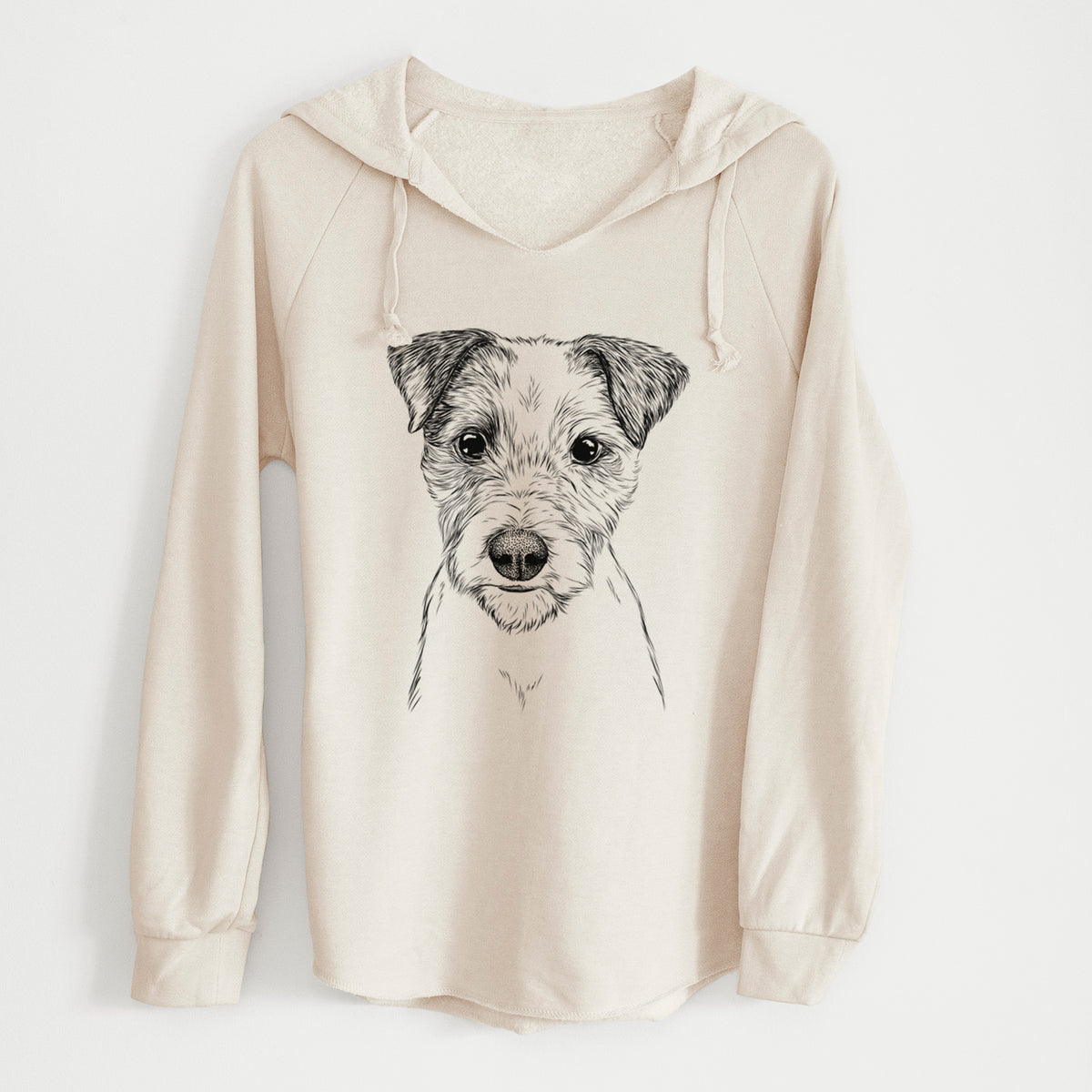 Bare Bogart the Parson Russell Terrier - Cali Wave Hooded Sweatshirt