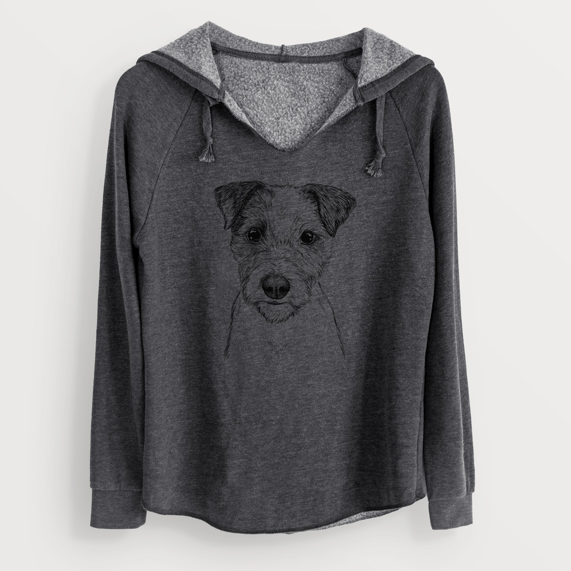 Bare Bogart the Parson Russell Terrier - Cali Wave Hooded Sweatshirt