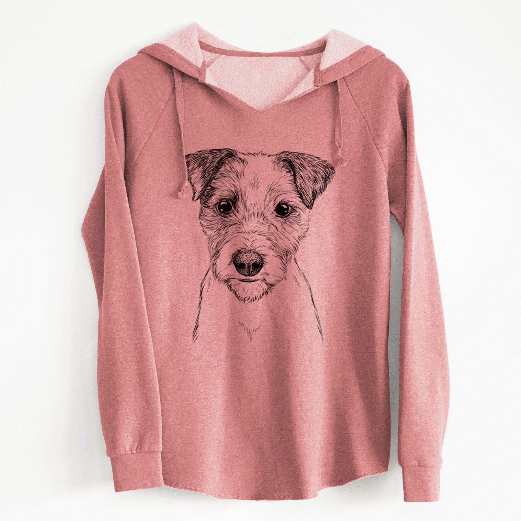 Bare Bogart the Parson Russell Terrier - Cali Wave Hooded Sweatshirt