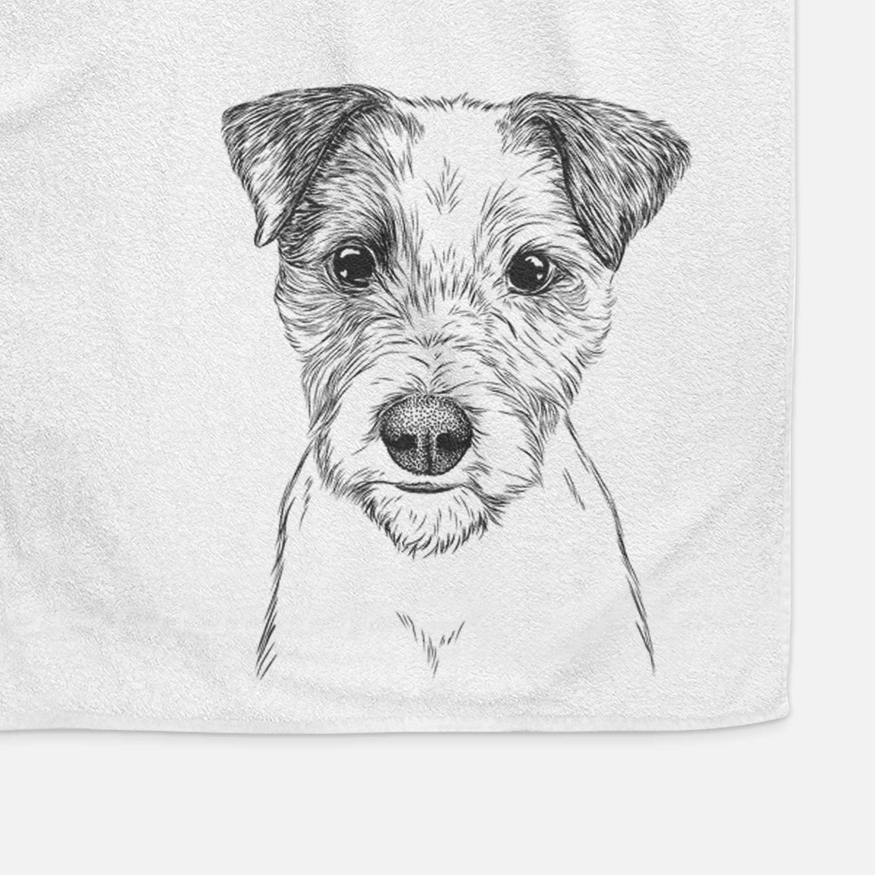 Bogart the Parson Russell Terrier Decorative Hand Towel