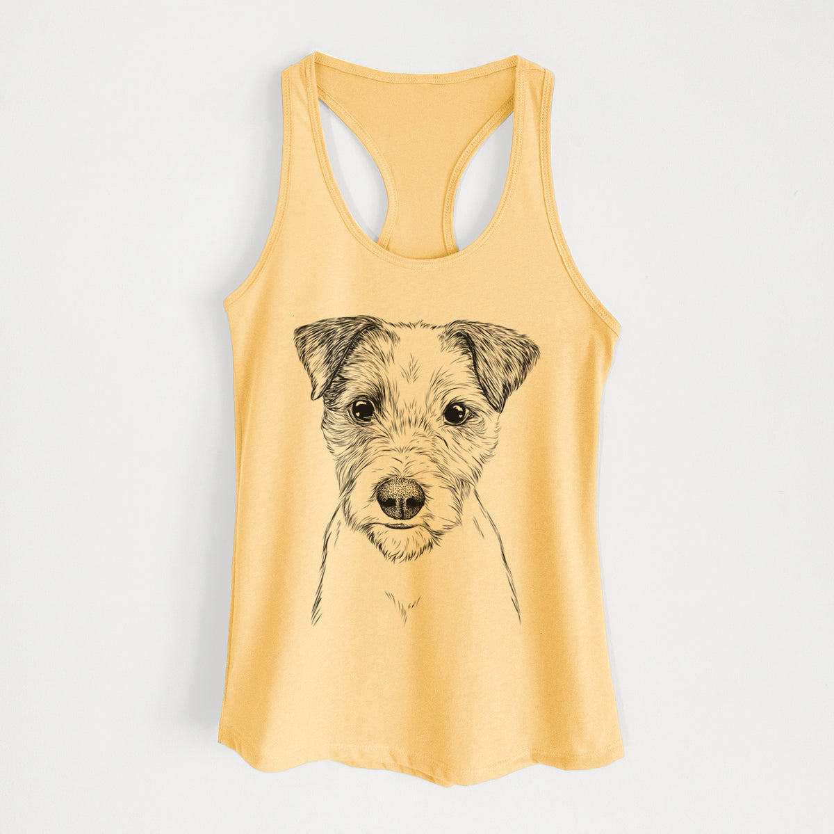 Bogart the Parson Russell Terrier - Women's Racerback Tanktop