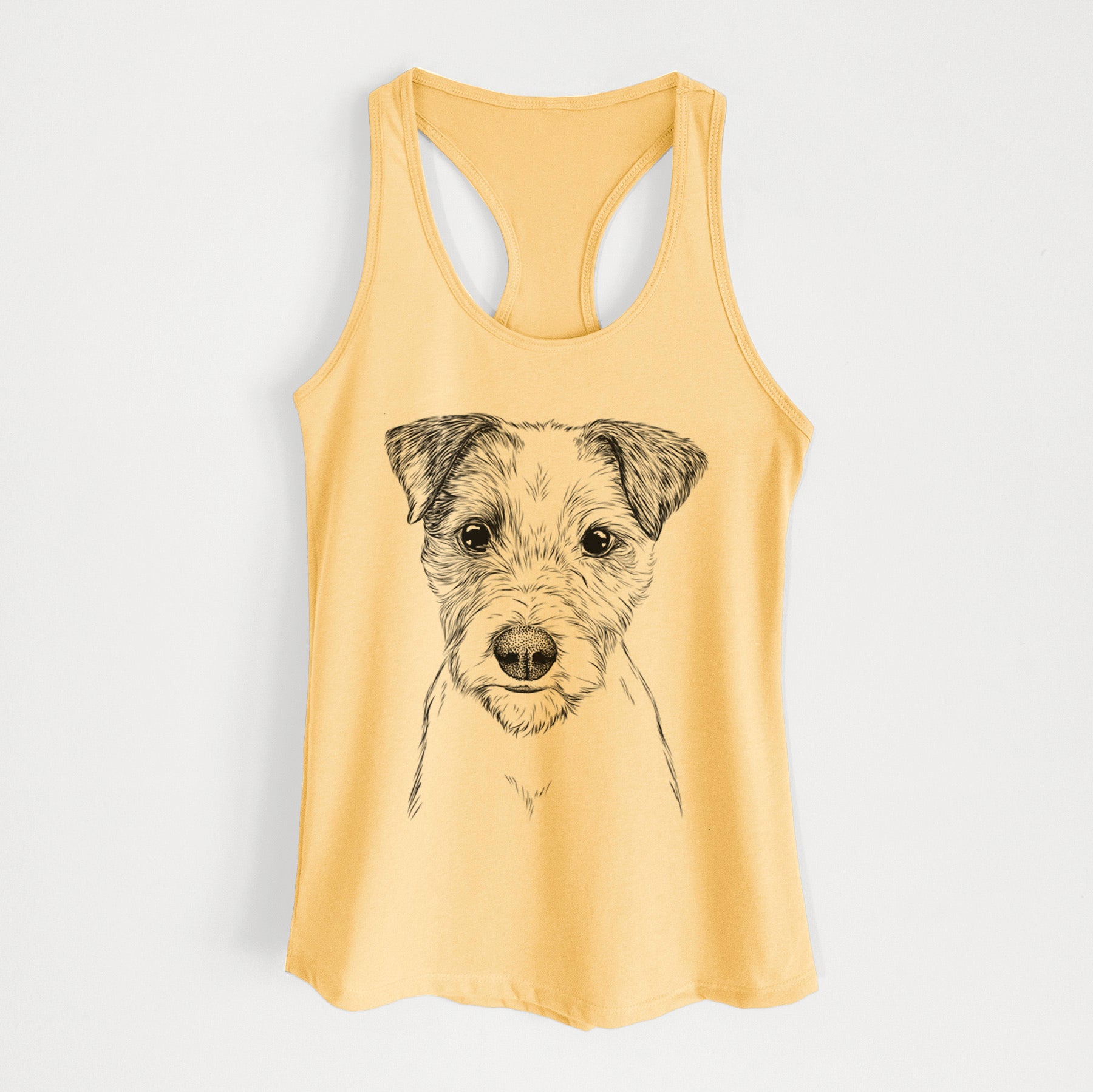 Bogart the Parson Russell Terrier - Women's Racerback Tanktop