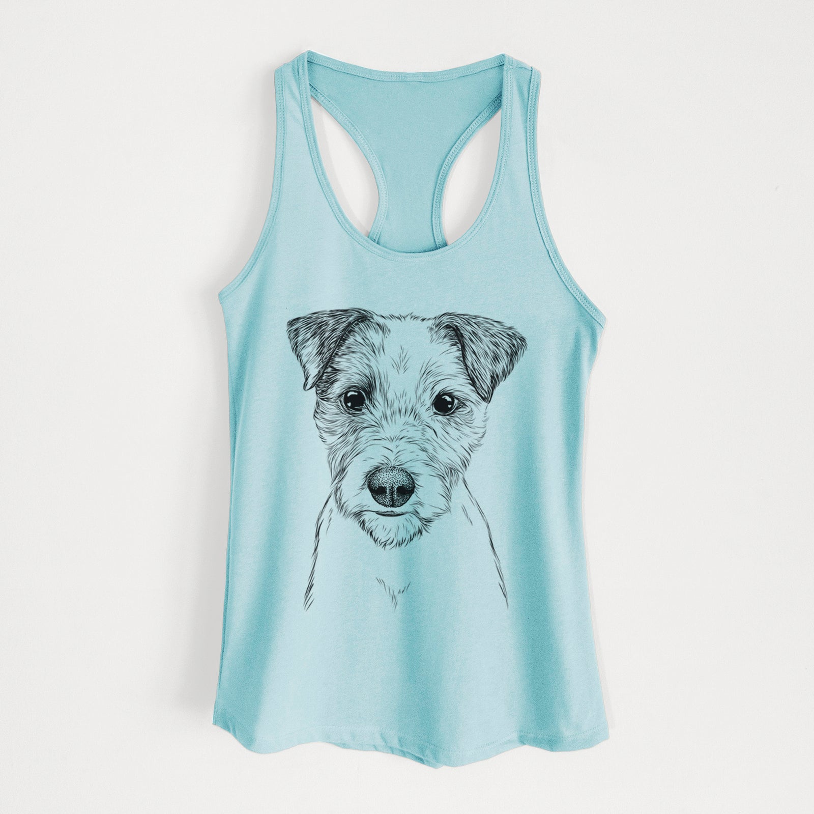 Bogart the Parson Russell Terrier - Women's Racerback Tanktop