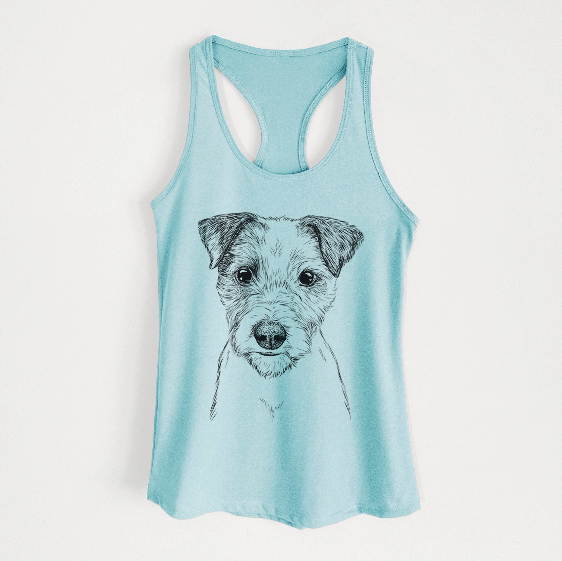 Bogart the Parson Russell Terrier - Women's Racerback Tanktop