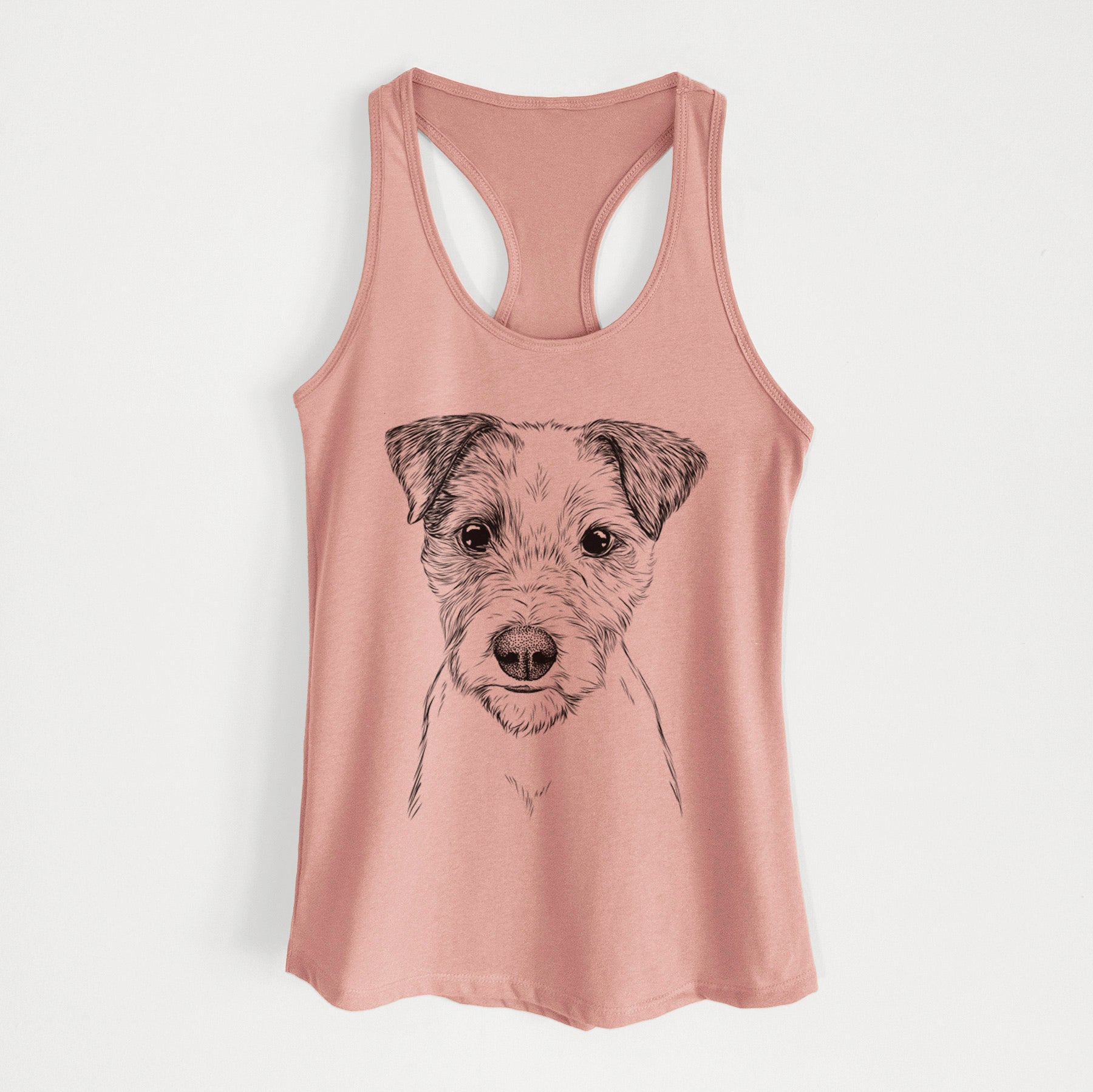 Bogart the Parson Russell Terrier - Women's Racerback Tanktop