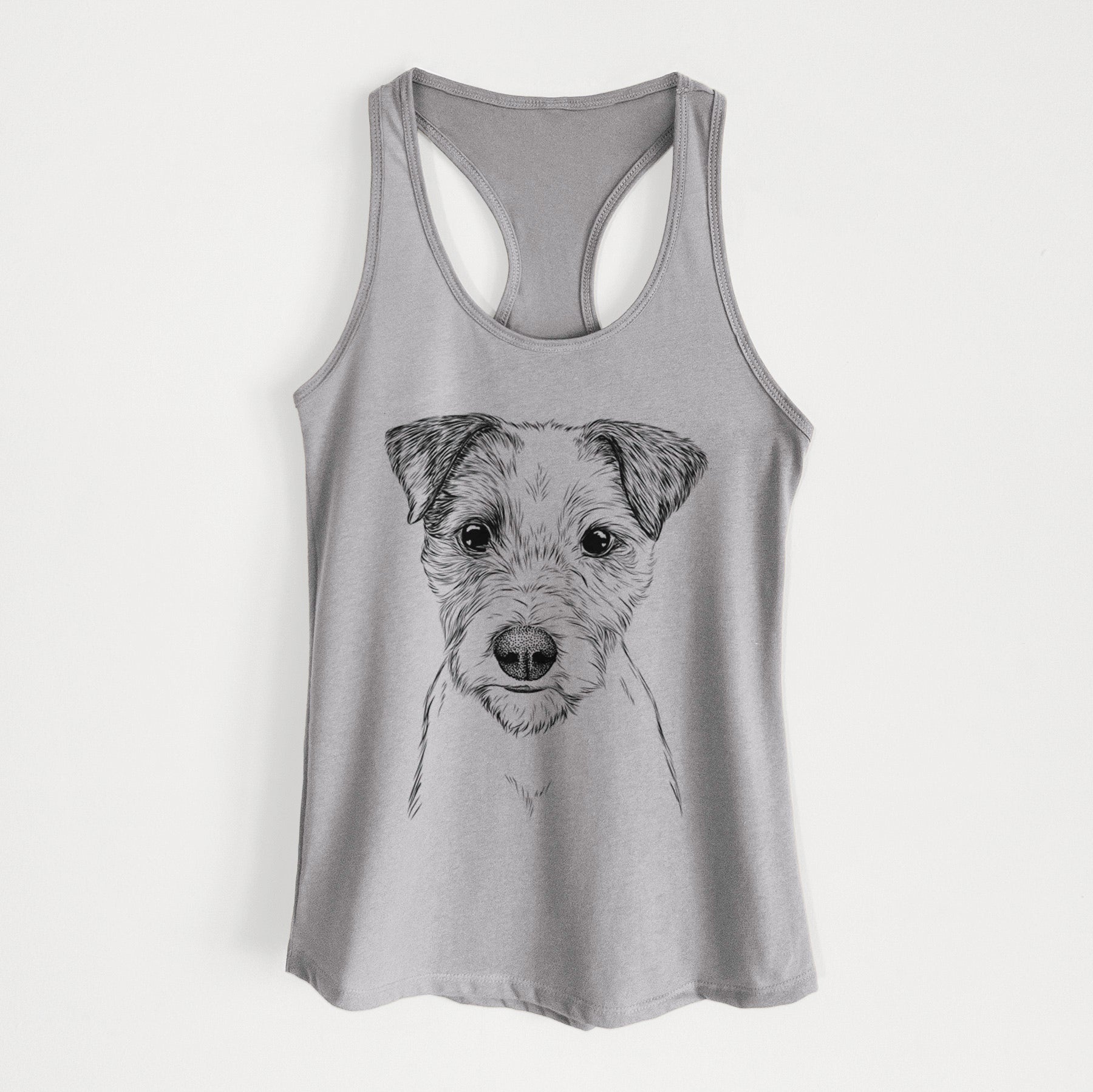 Bogart the Parson Russell Terrier - Women's Racerback Tanktop